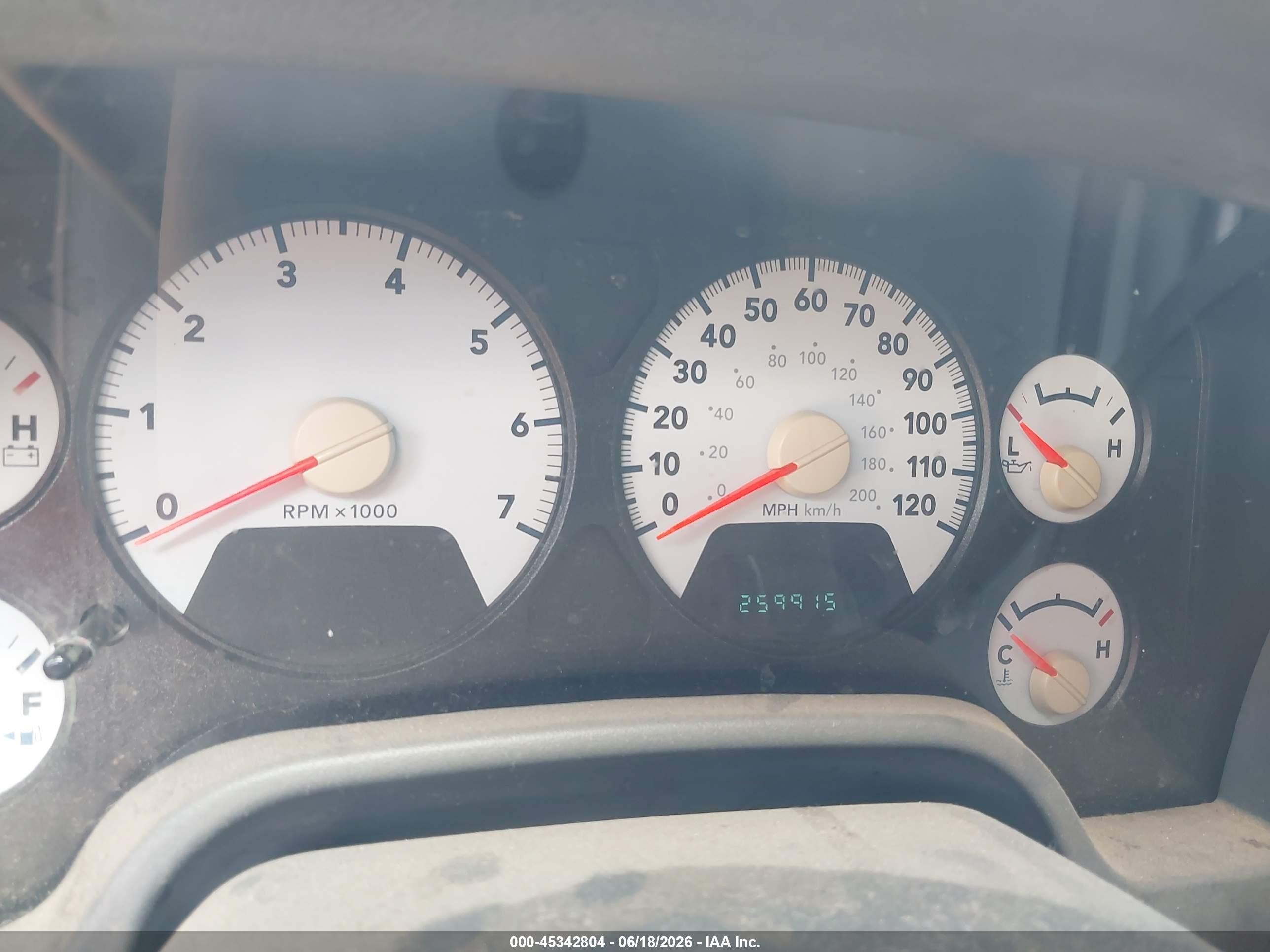 2007 Dodge Ram 1500 Slt Gray vin: 1D7HA18297S222584