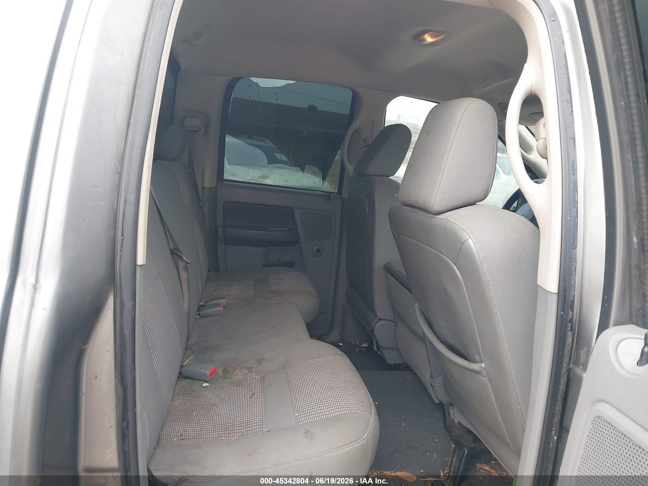 2007 Dodge Ram 1500 Slt Gray vin: 1D7HA18297S222584