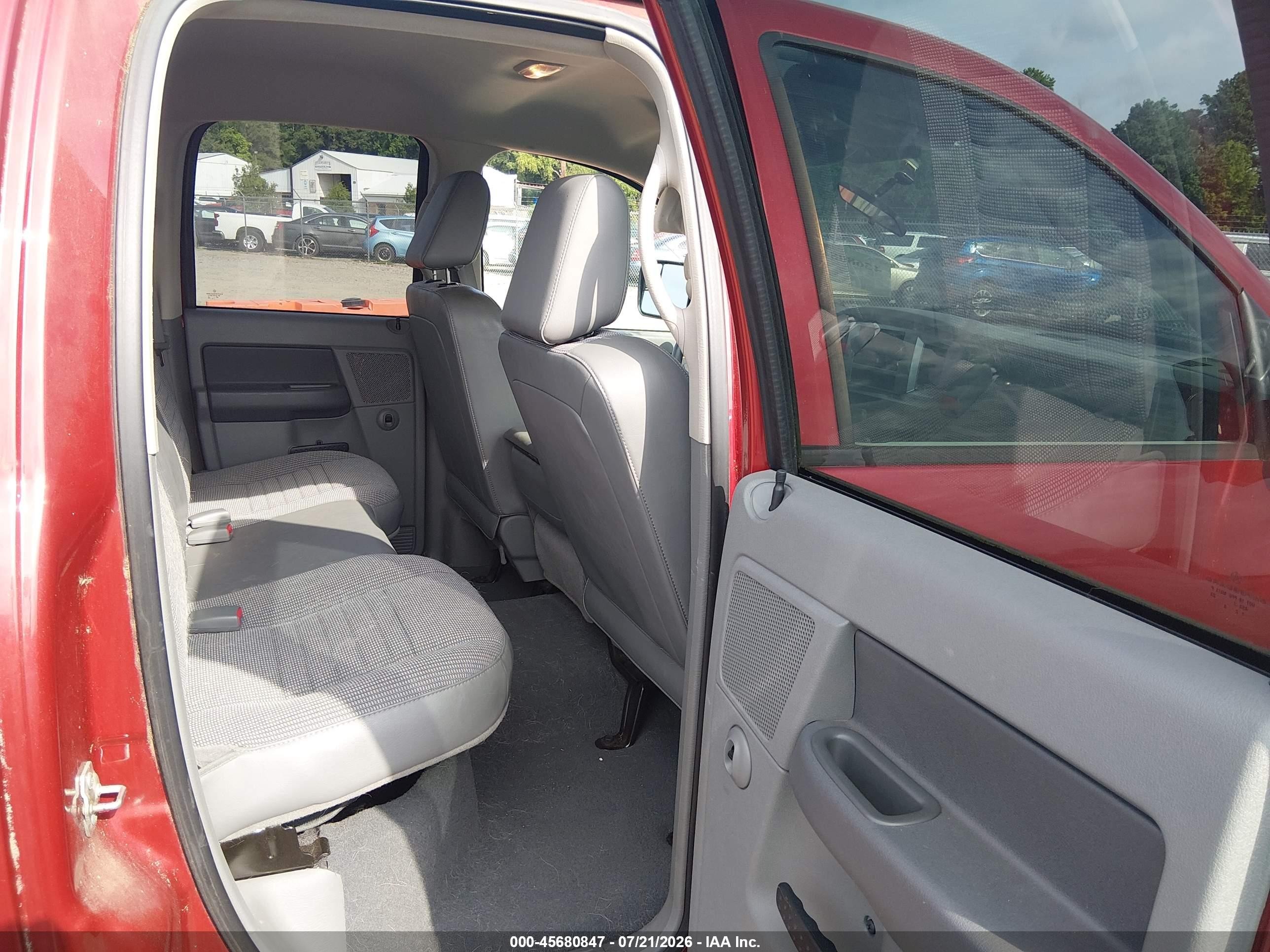 2008 Dodge Ram 1500 Slt Red vin: 1D7HA18298J177914