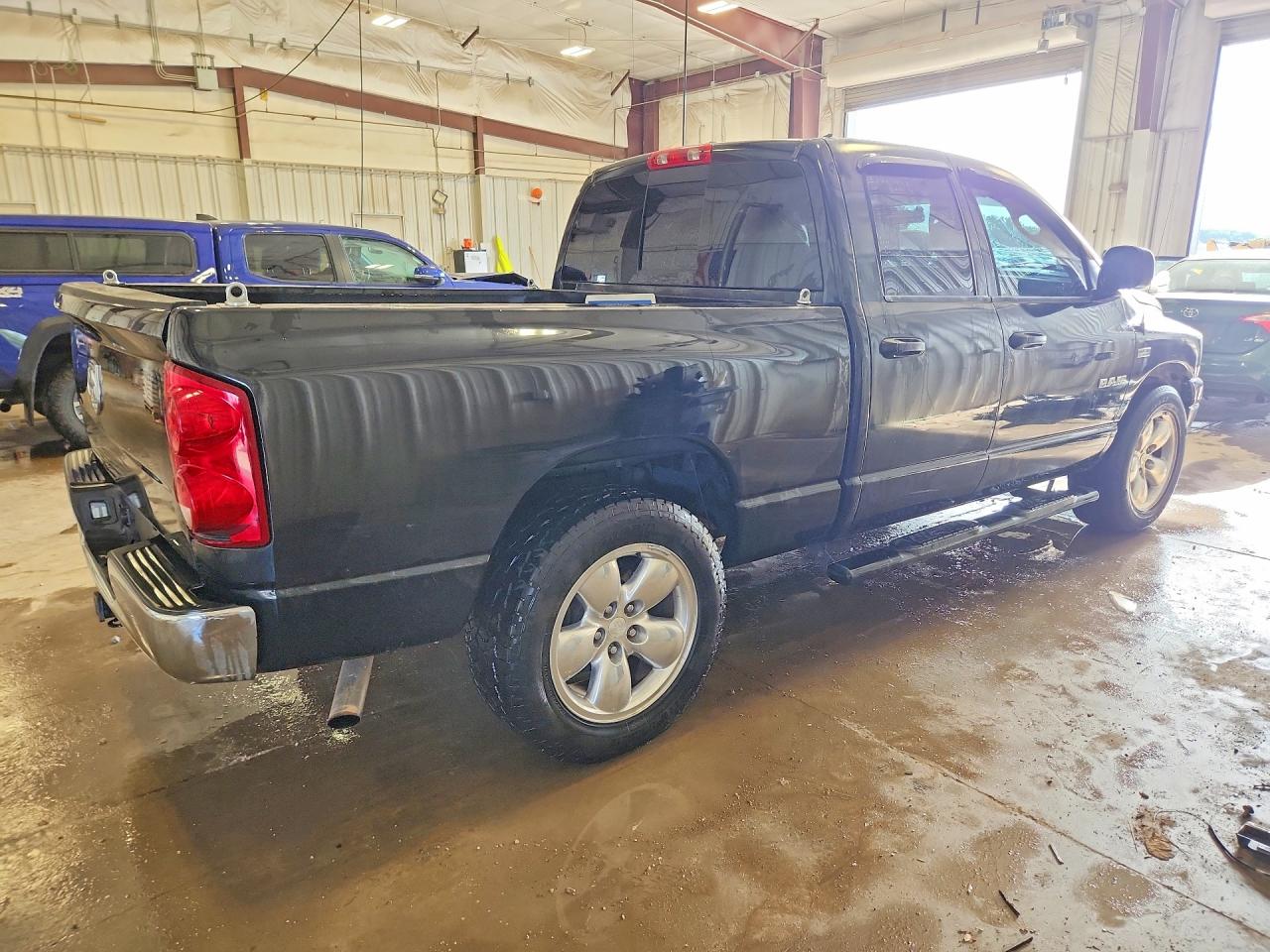 2008 Dodge Ram 1500 St Black vin: 1D7HA18298S523390