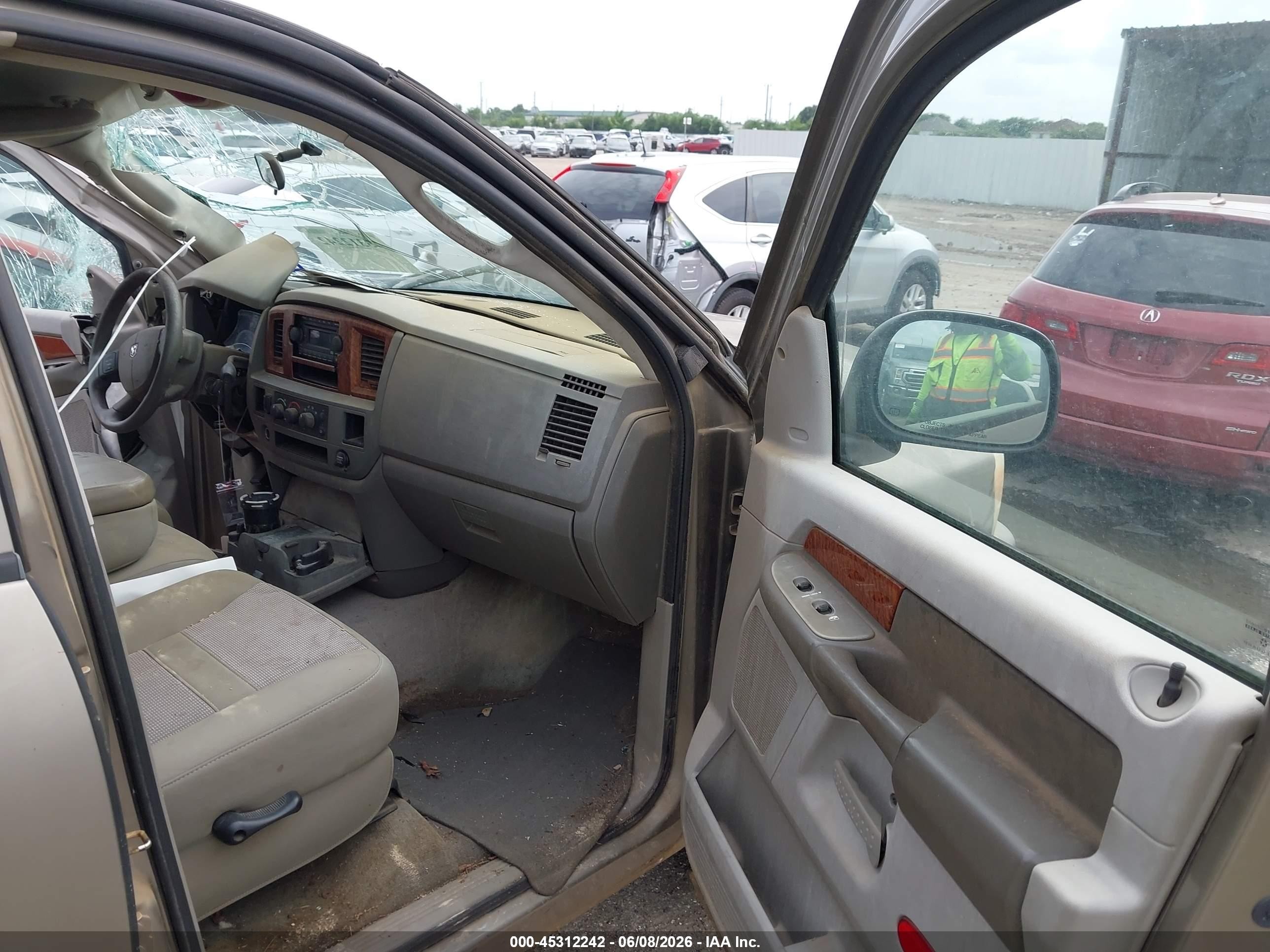 2006 Dodge Ram 1500 Slt Brown vin: 1D7HA182X6J110252