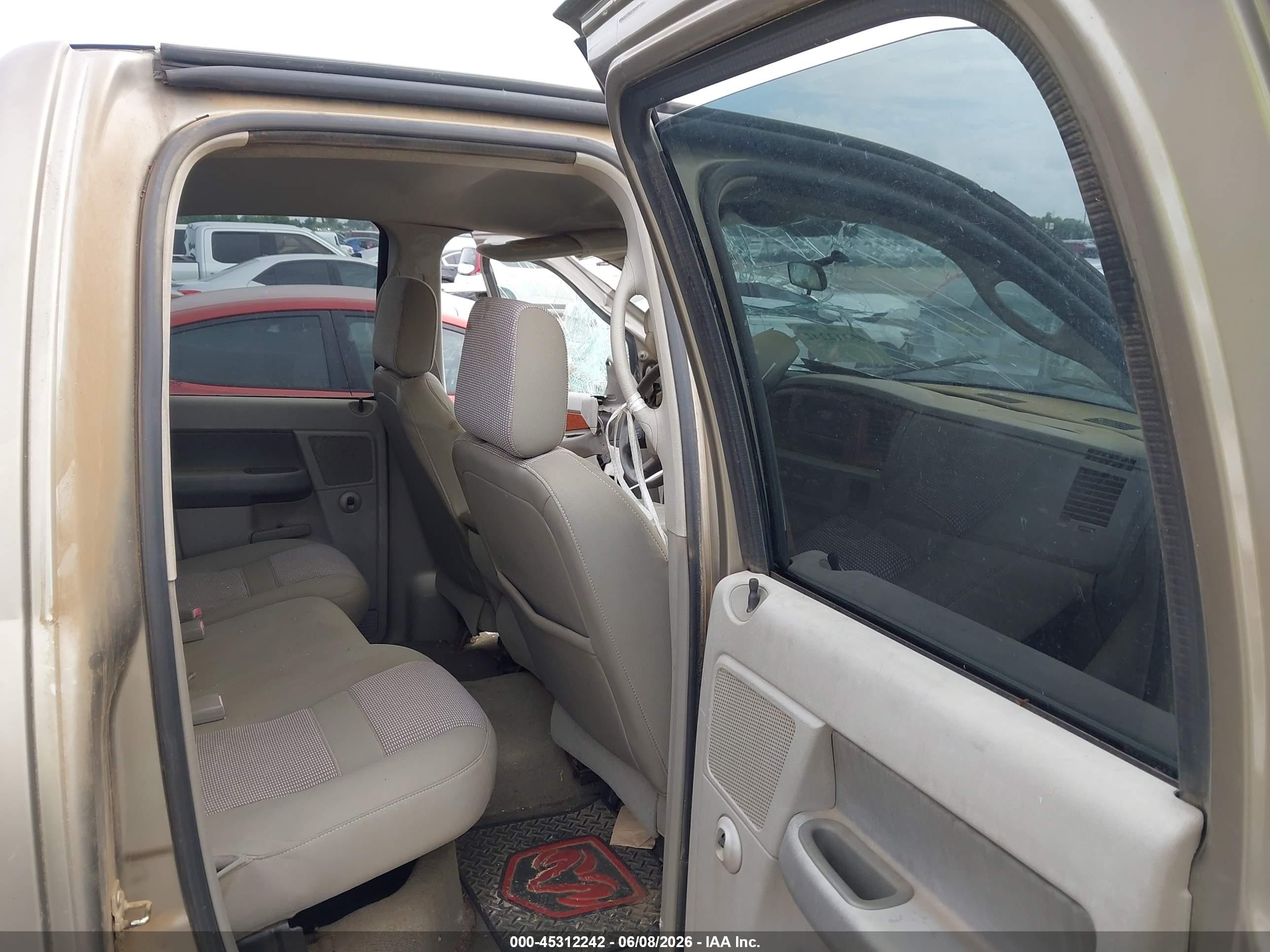 2006 Dodge Ram 1500 Slt Brown vin: 1D7HA182X6J110252