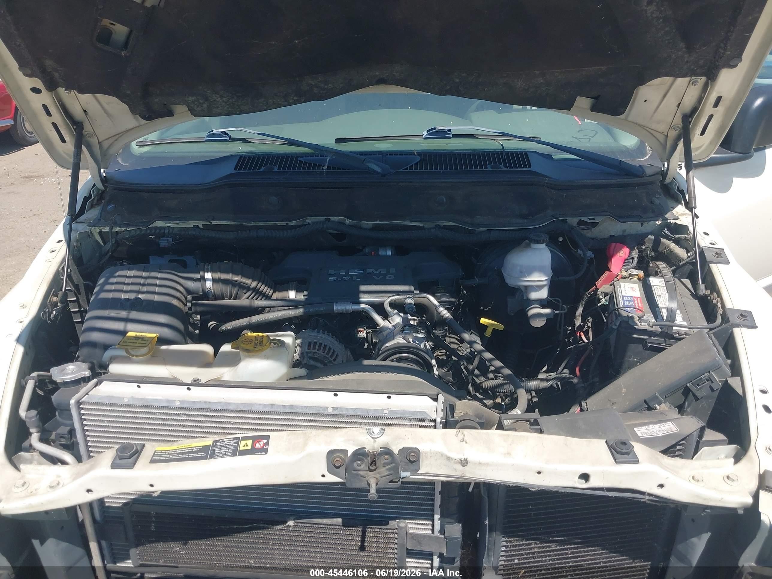 2006 Dodge Ram 1500 Slt Cream vin: 1D7HA182X6J196856