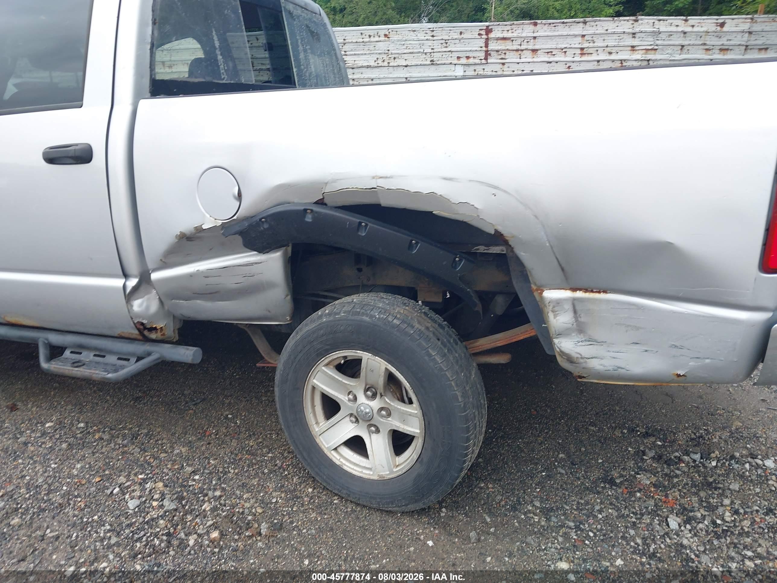 2006 Dodge Ram 1500 Slt Silver vin: 1D7HA182X6S609885