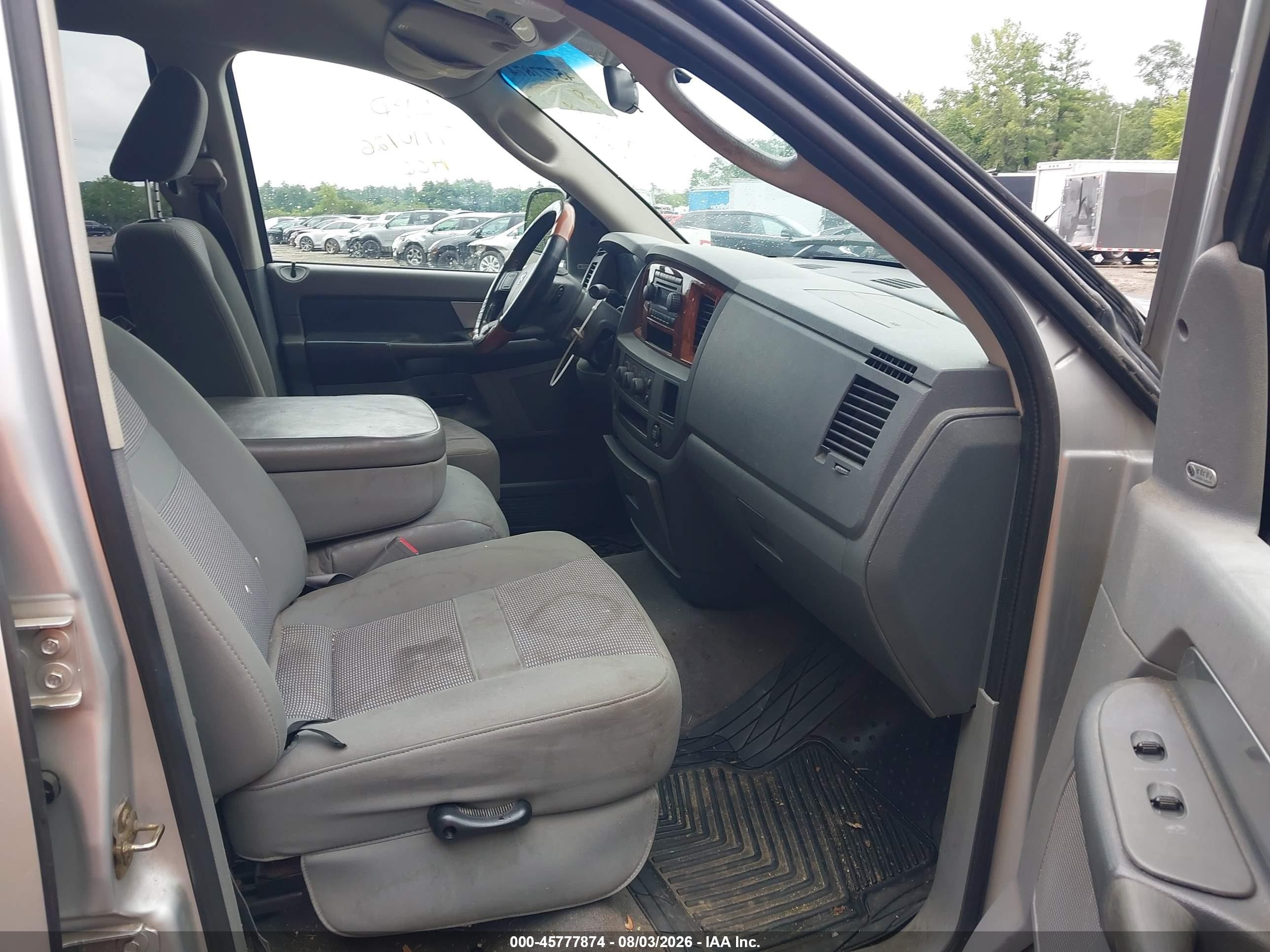 2006 Dodge Ram 1500 Slt Silver vin: 1D7HA182X6S609885
