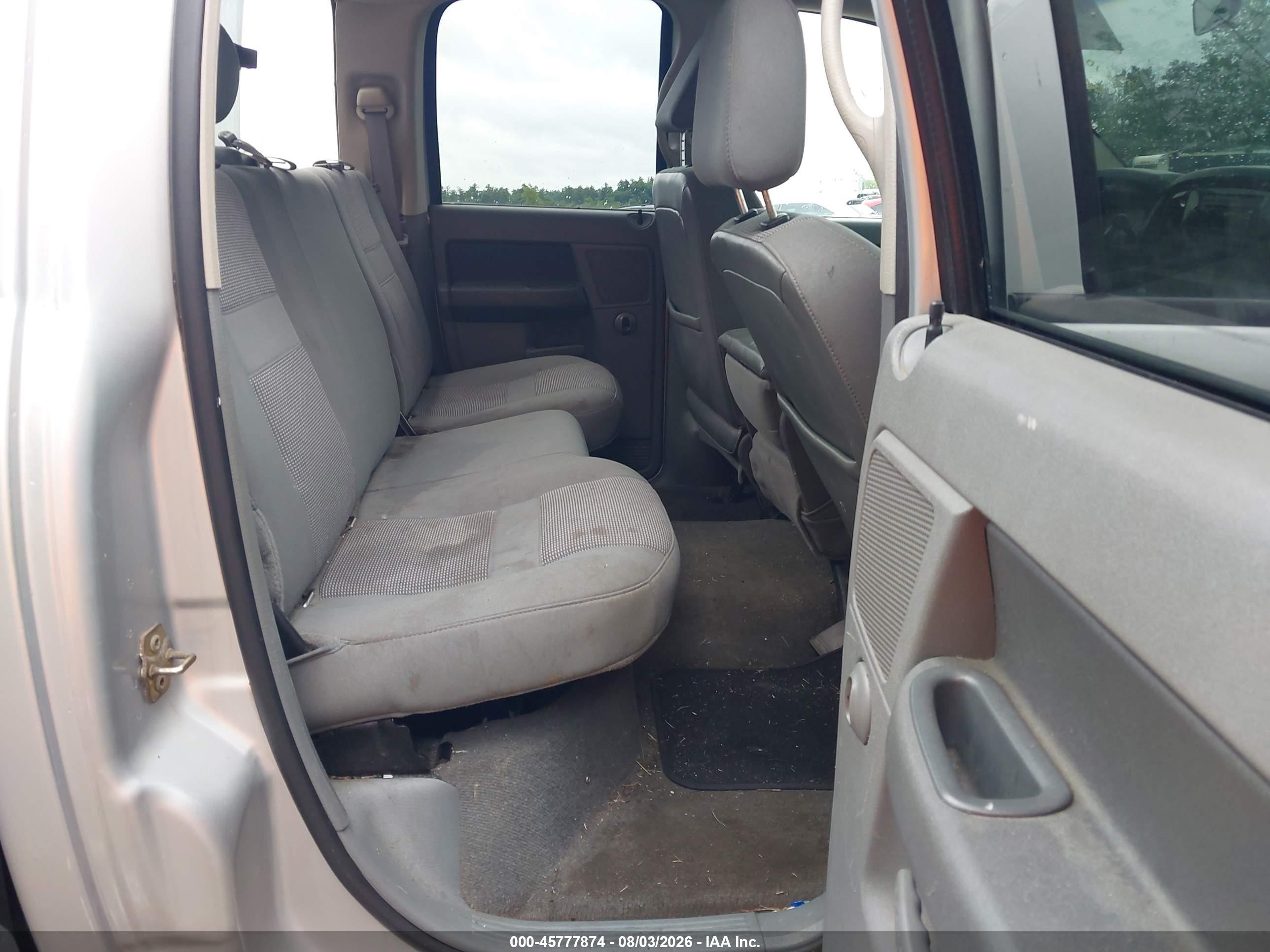 2006 Dodge Ram 1500 Slt Silver vin: 1D7HA182X6S609885