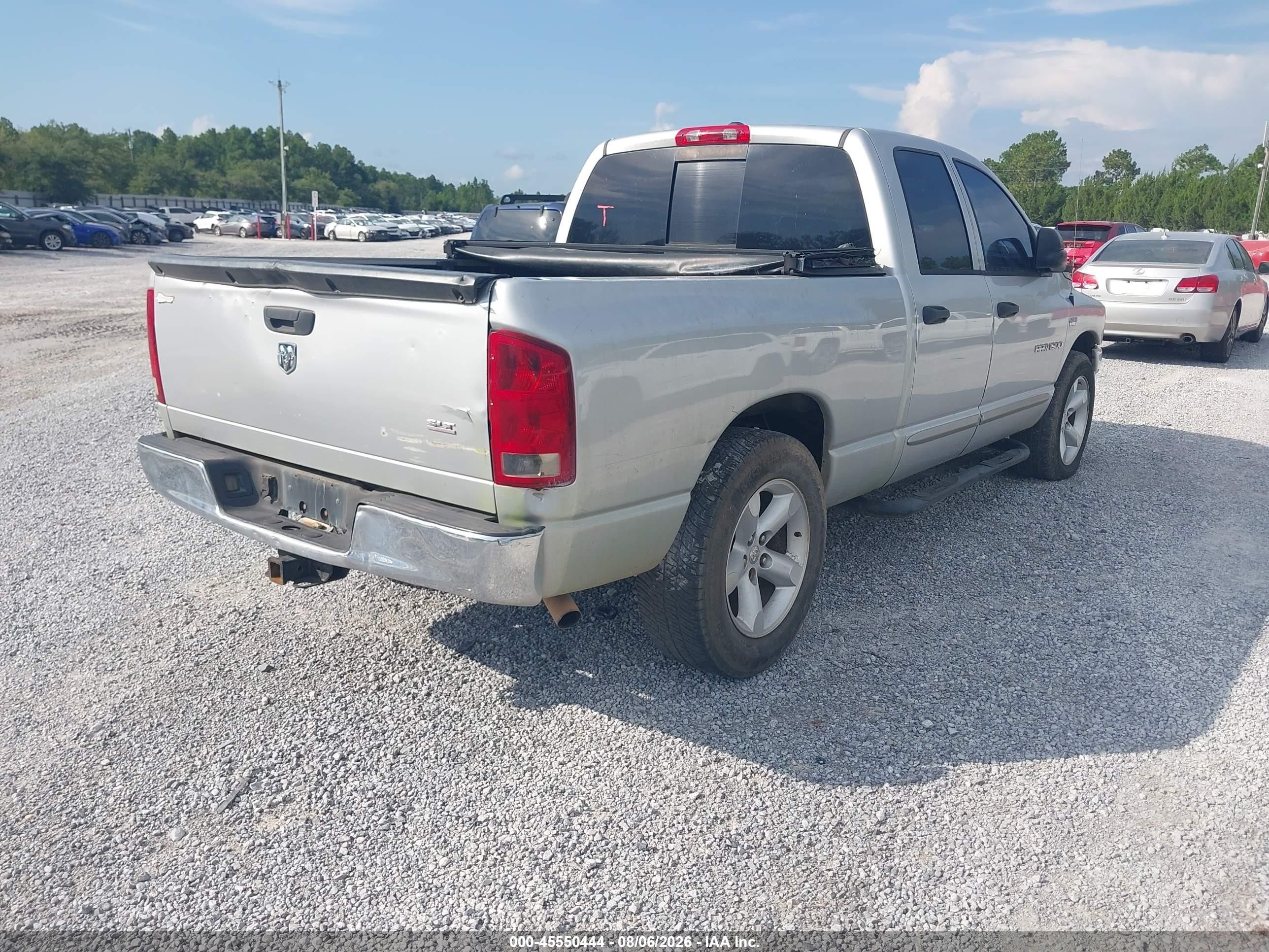 2006 Dodge Ram 1500 Slt Silver vin: 1D7HA182X6S675417