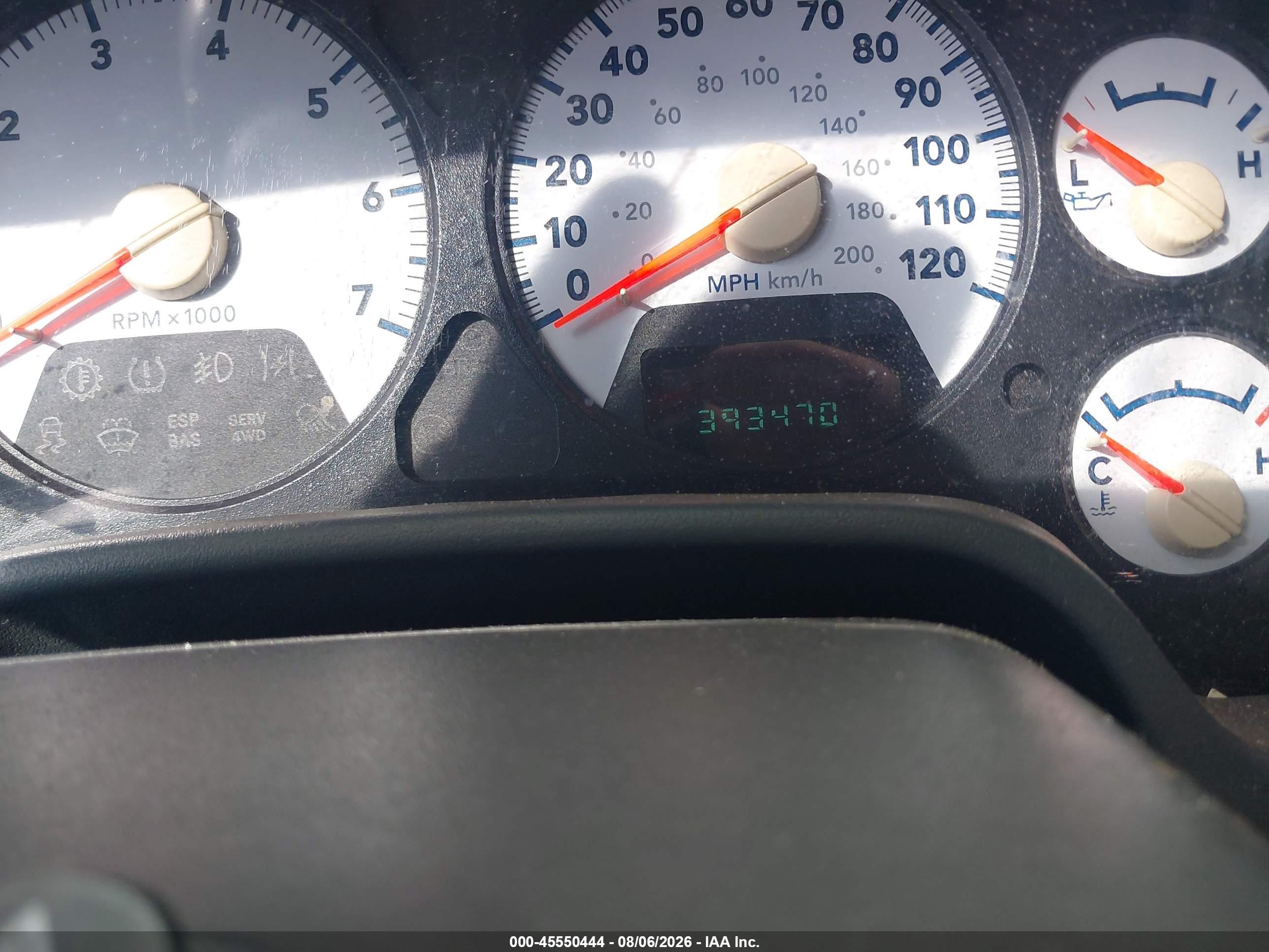 2006 Dodge Ram 1500 Slt Silver vin: 1D7HA182X6S675417