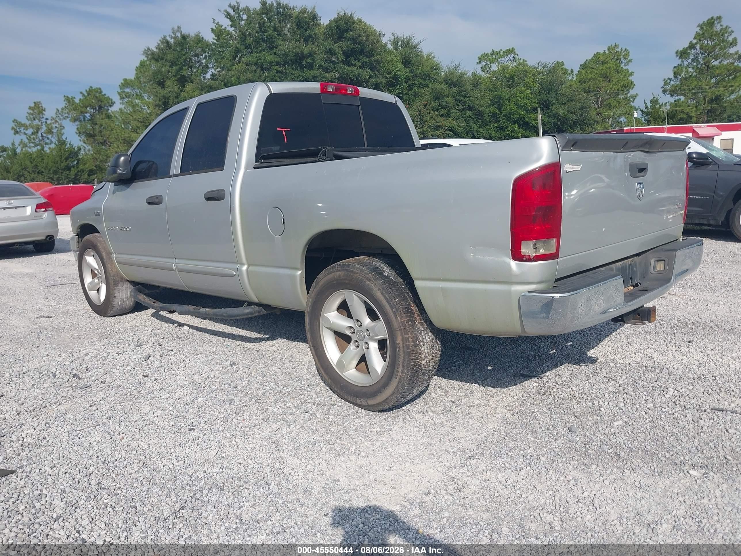 2006 Dodge Ram 1500 Slt Silver vin: 1D7HA182X6S675417