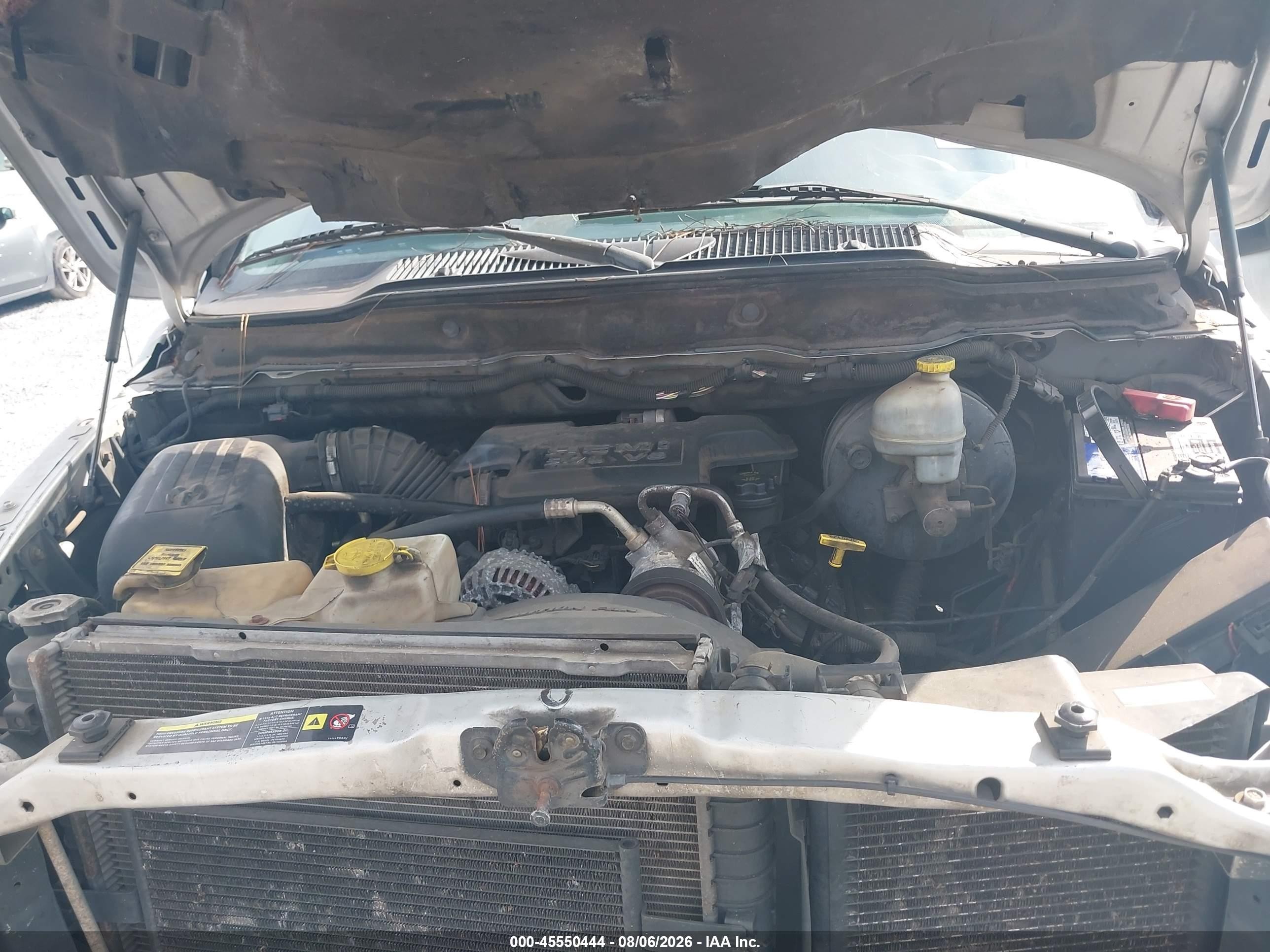 2006 Dodge Ram 1500 Slt Silver vin: 1D7HA182X6S675417