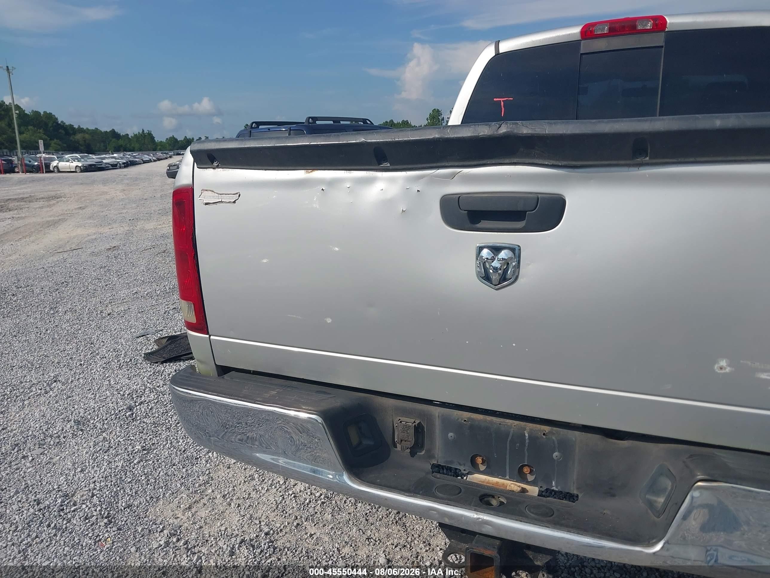 2006 Dodge Ram 1500 Slt Silver vin: 1D7HA182X6S675417