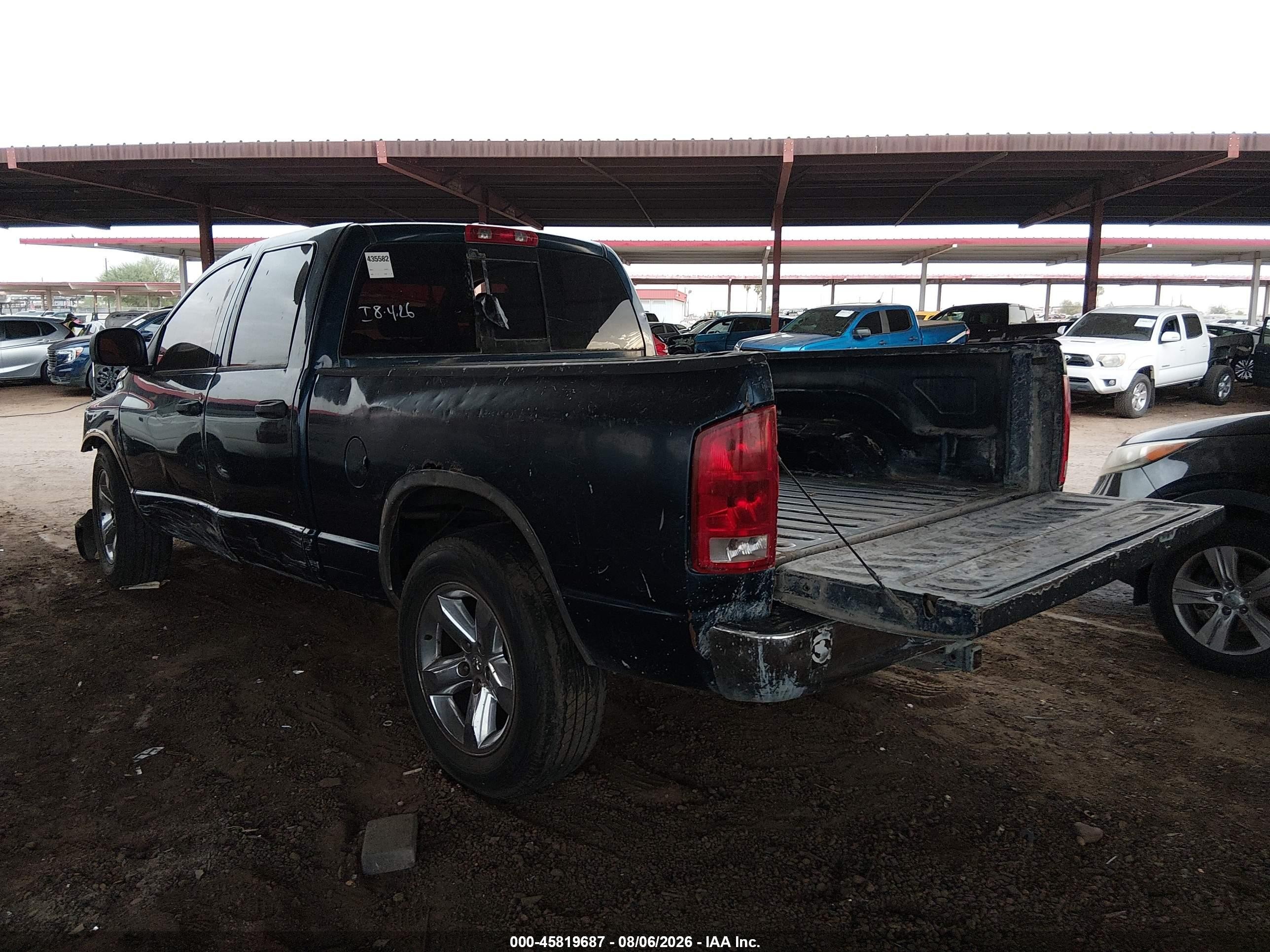 2007 Dodge Ram 1500 Laramie Blue vin: 1D7HA182X7J641954