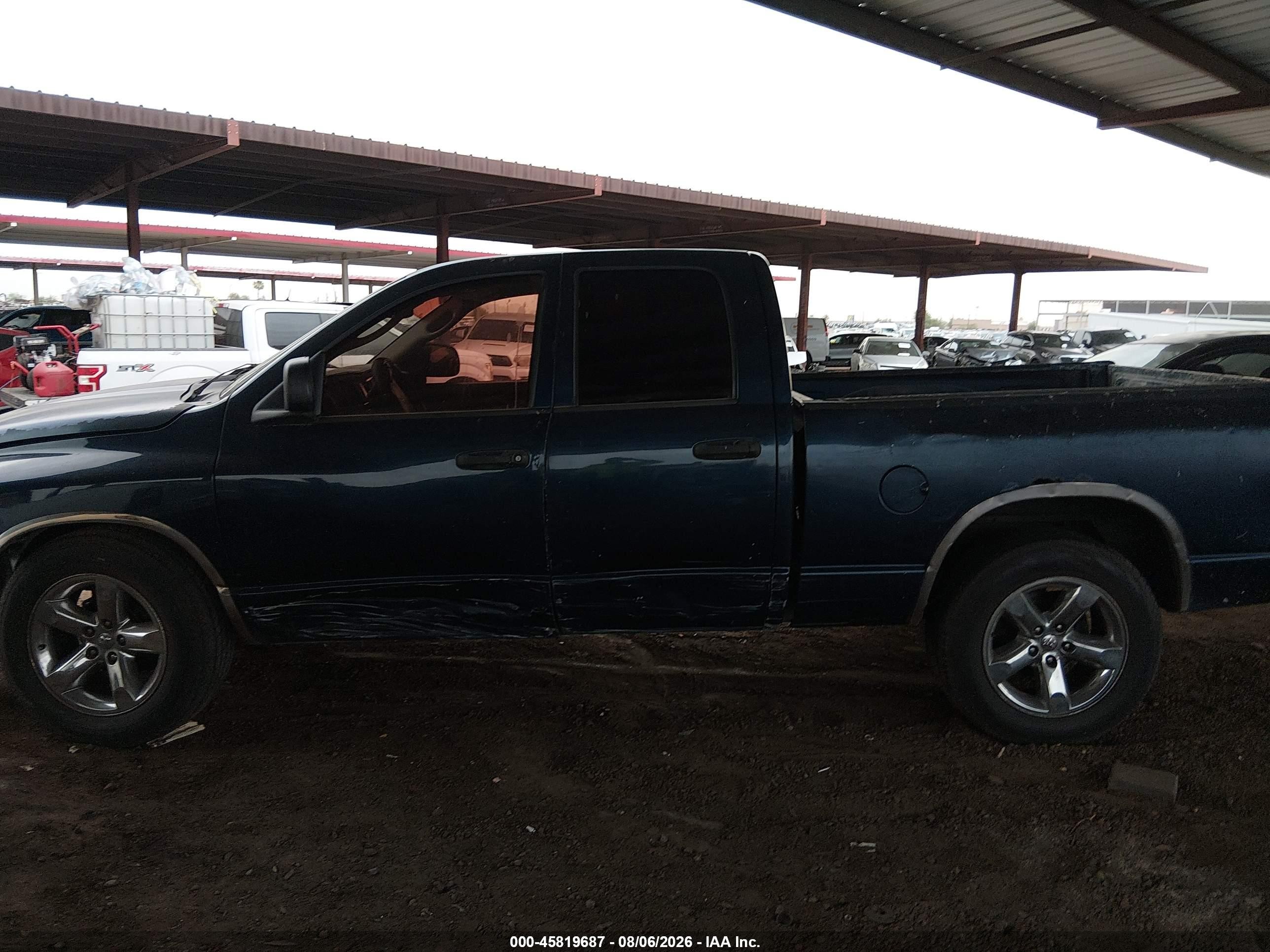 2007 Dodge Ram 1500 Laramie Blue vin: 1D7HA182X7J641954