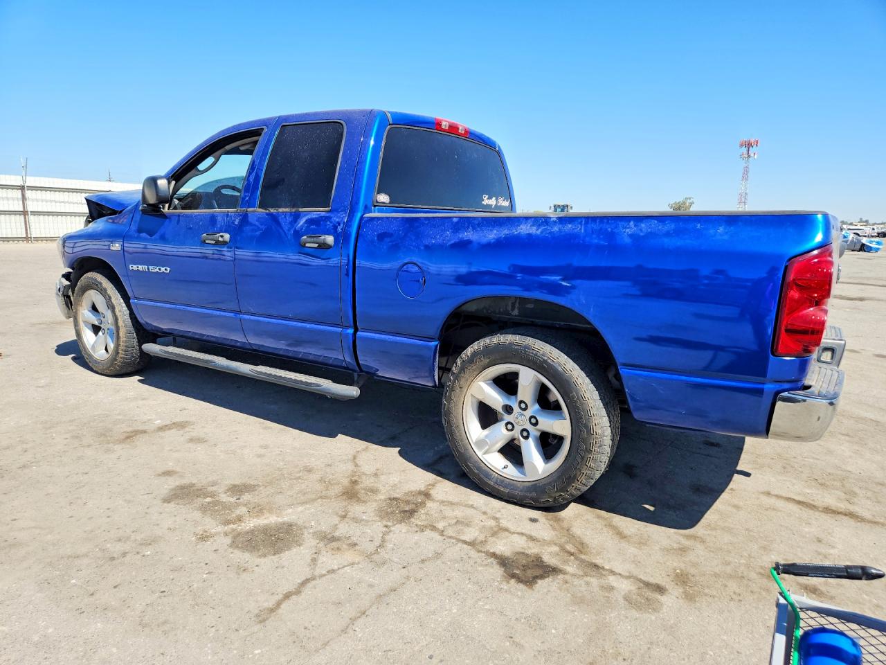 2007 Dodge Ram 1500 St Синий vin: 1D7HA182X7S222108