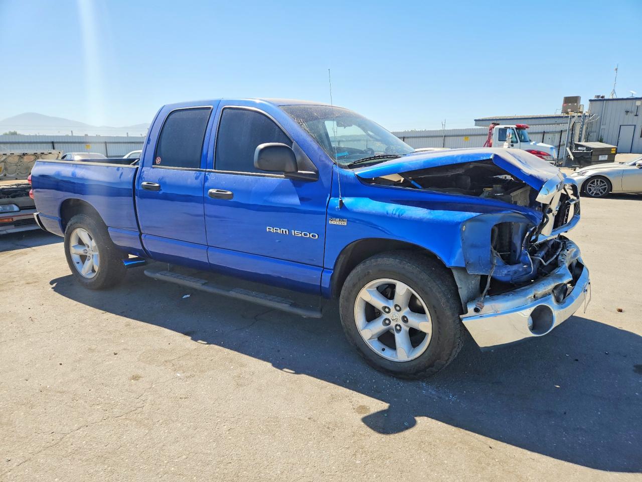 2007 Dodge Ram 1500 St Синий vin: 1D7HA182X7S222108