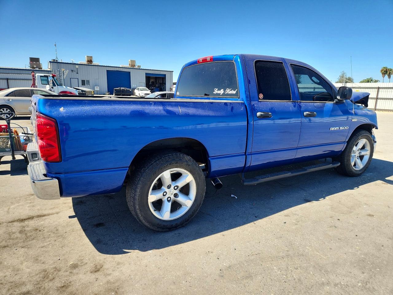 2007 Dodge Ram 1500 St Синий vin: 1D7HA182X7S222108