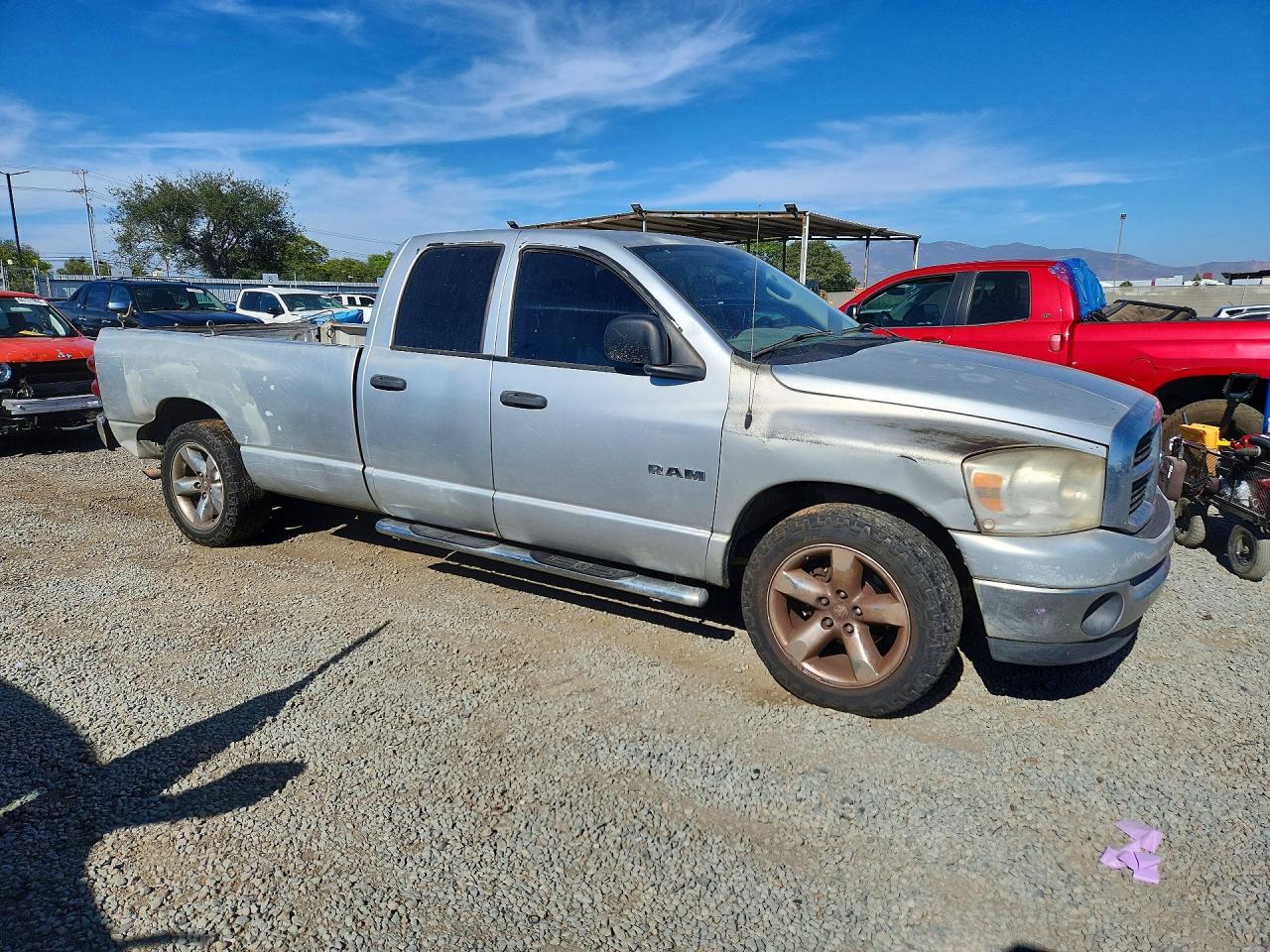 2008 Dodge Ram 1500 St Silver vin: 1D7HA182X8J107693