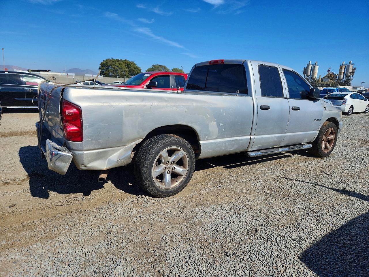 2008 Dodge Ram 1500 St Silver vin: 1D7HA182X8J107693