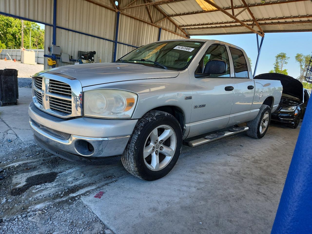 2008 Dodge Ram 1500 St Silver vin: 1D7HA182X8S586515