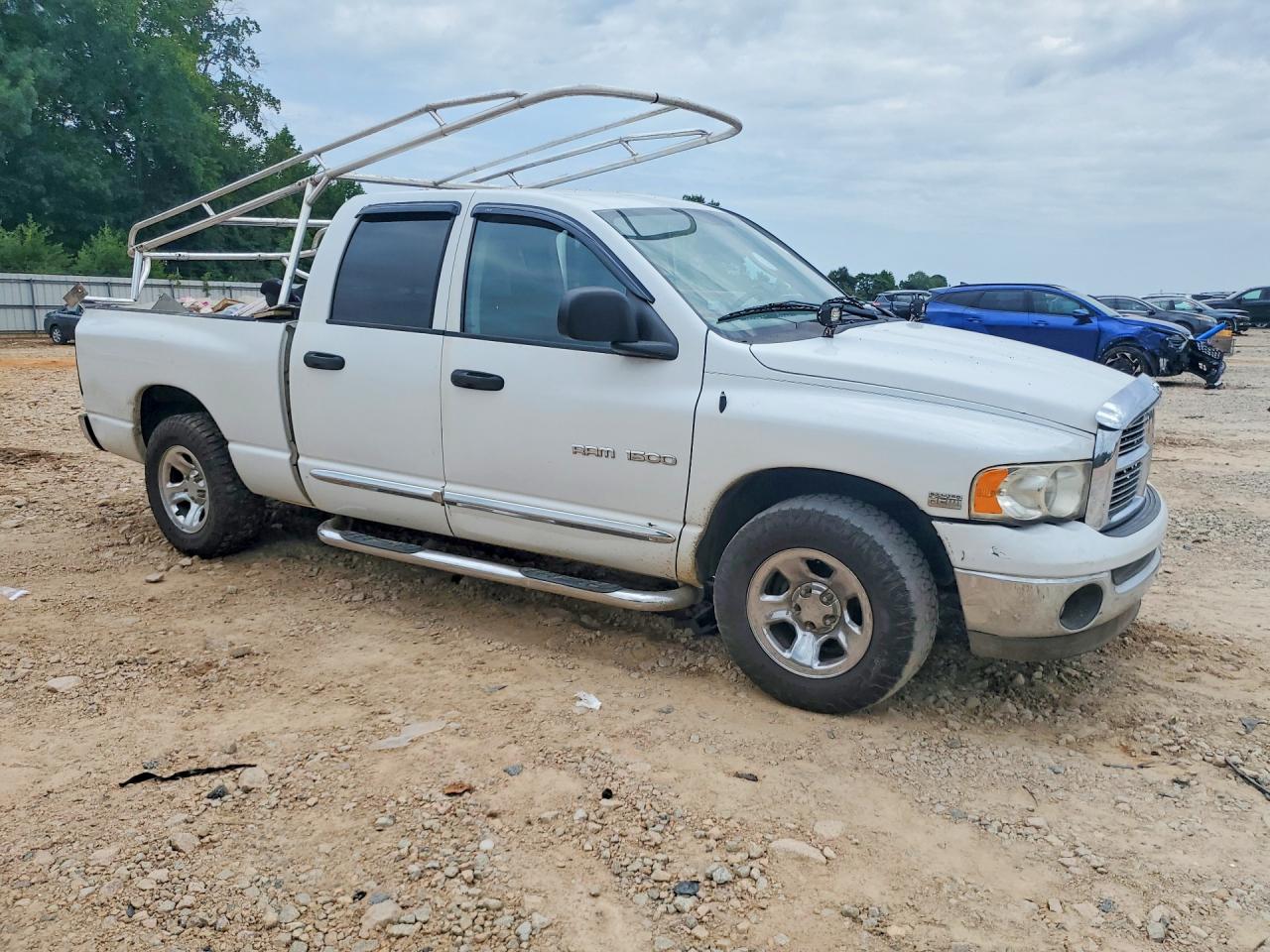 2004 Dodge Ram 1500 St White vin: 1D7HA18D04S703000