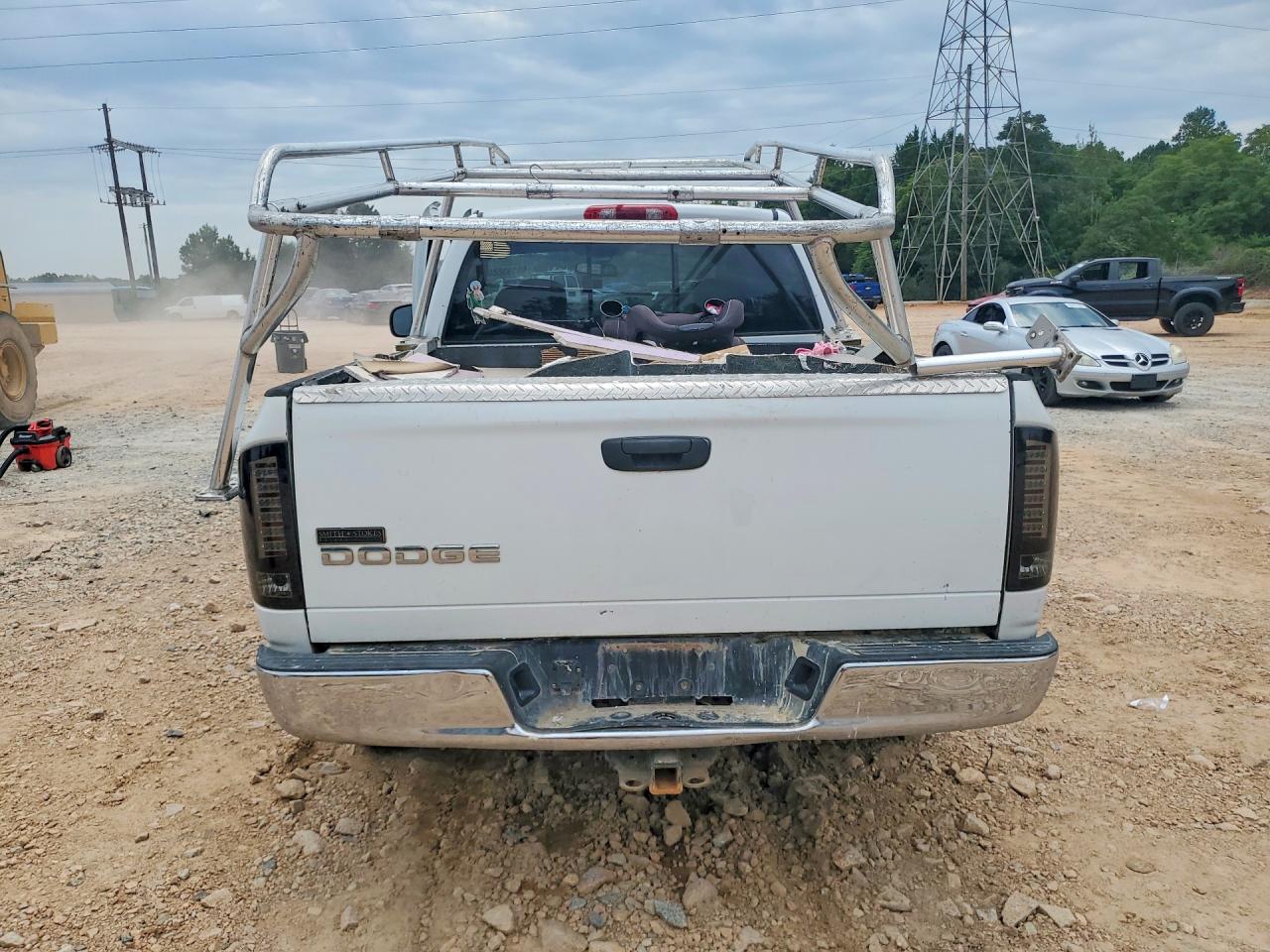 2004 Dodge Ram 1500 St White vin: 1D7HA18D04S703000