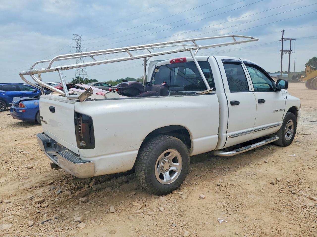 2004 Dodge Ram 1500 St White vin: 1D7HA18D04S703000