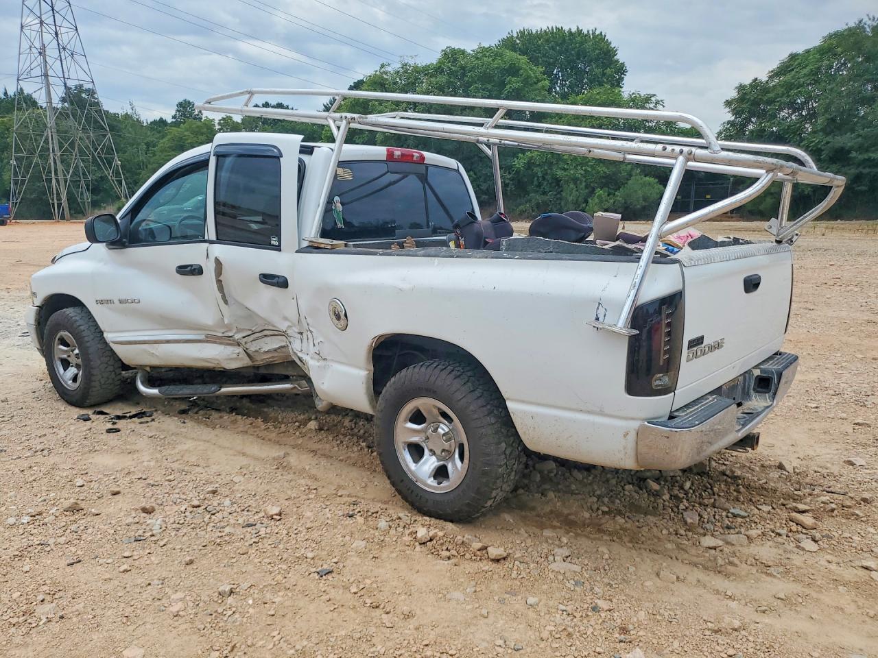 2004 Dodge Ram 1500 St White vin: 1D7HA18D04S703000