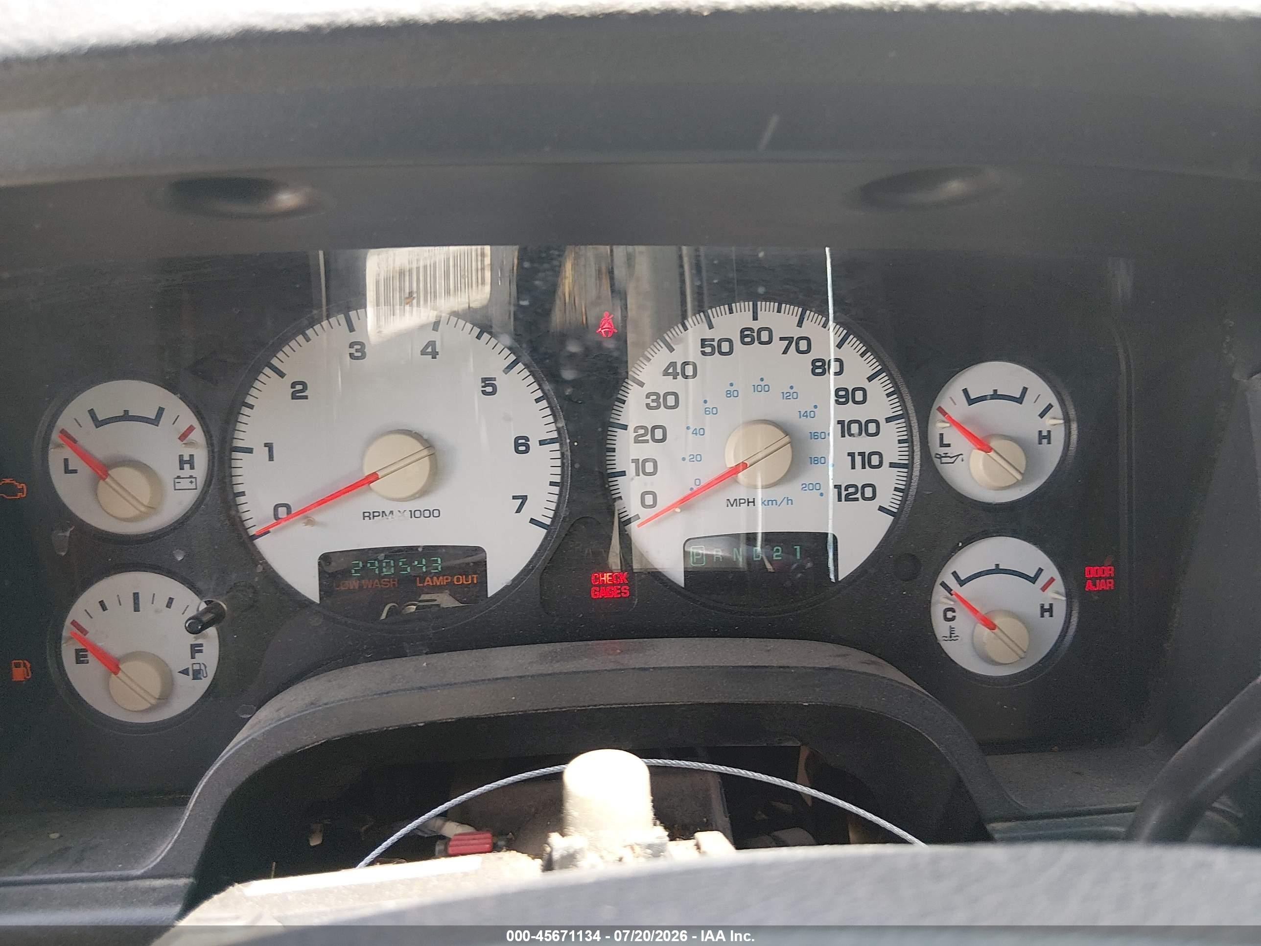 2004 Dodge Ram 1500 Slt/laramie White vin: 1D7HA18D04S774603