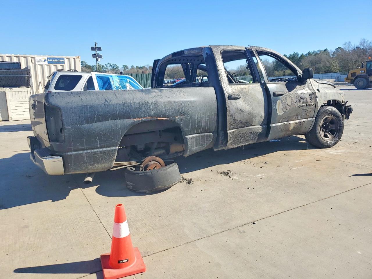 2005 Dodge Ram 1500 St Пожар vin: 1D7HA18D05J561822