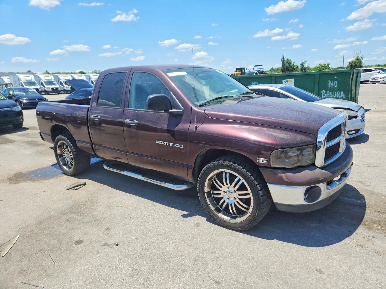 2005 Dodge Ram 1500 St Purple vin: 1D7HA18D05S323544