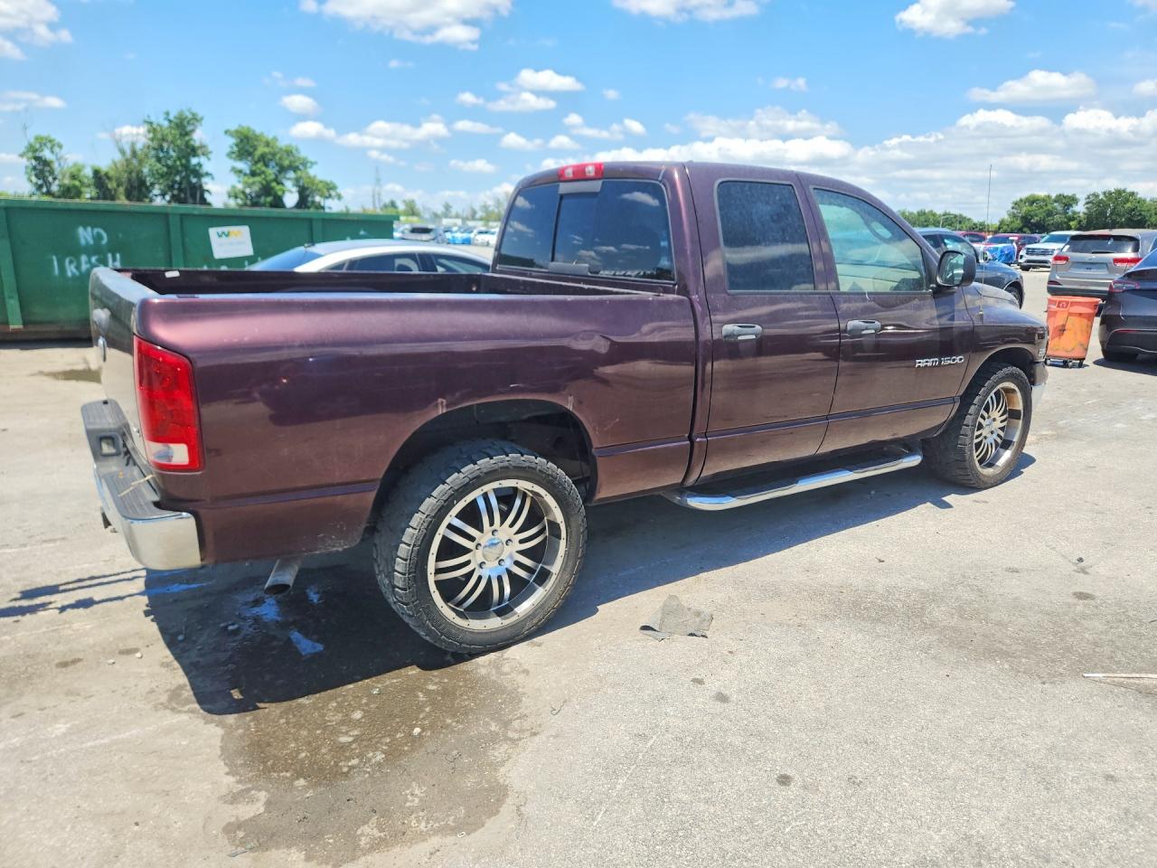 2005 Dodge Ram 1500 St Purple vin: 1D7HA18D05S323544
