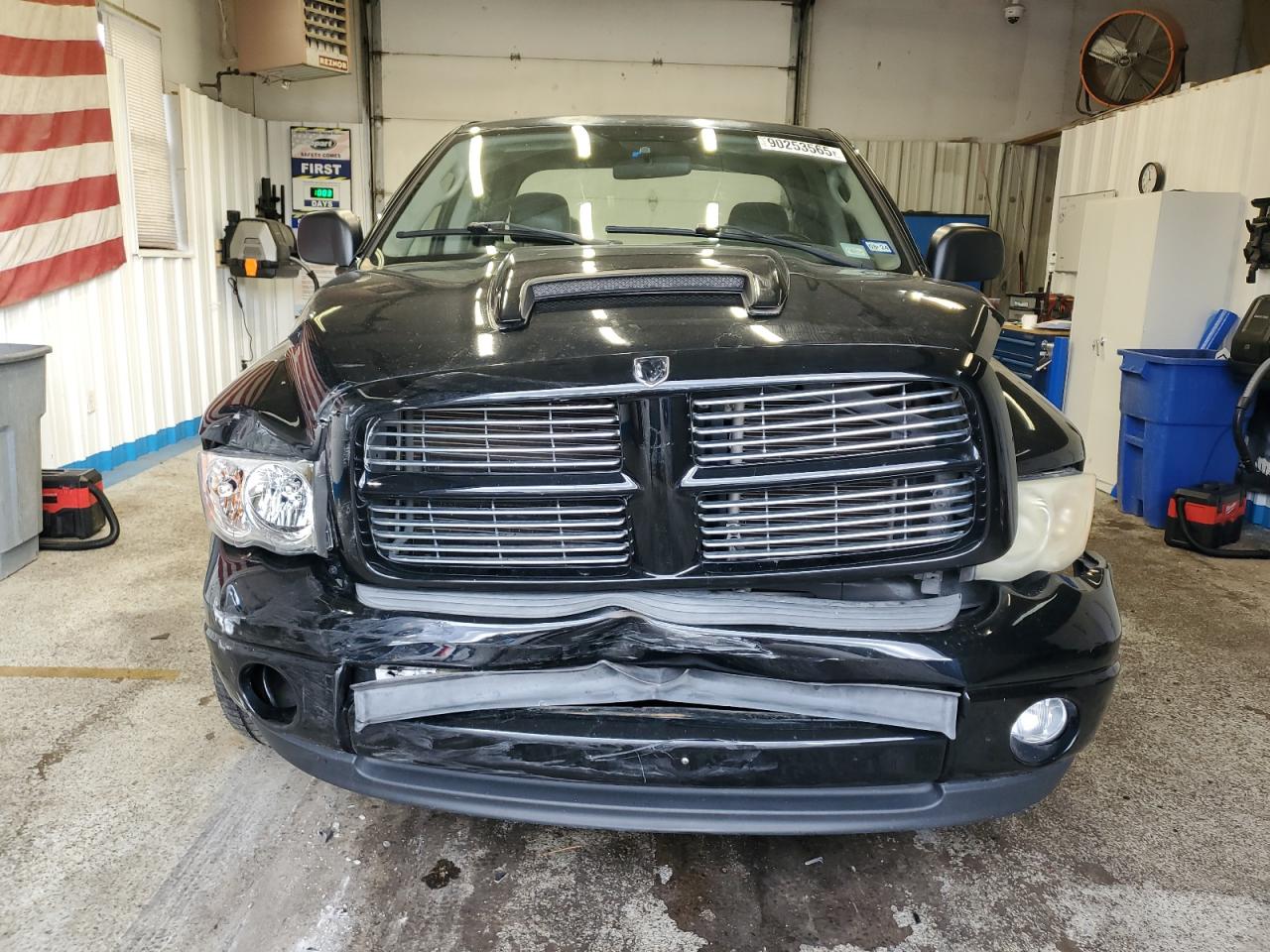 2004 Dodge Ram 1500 Black vin: 1D7HA18D14J282166