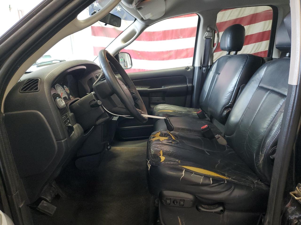 2004 Dodge Ram 1500 Black vin: 1D7HA18D14J282166
