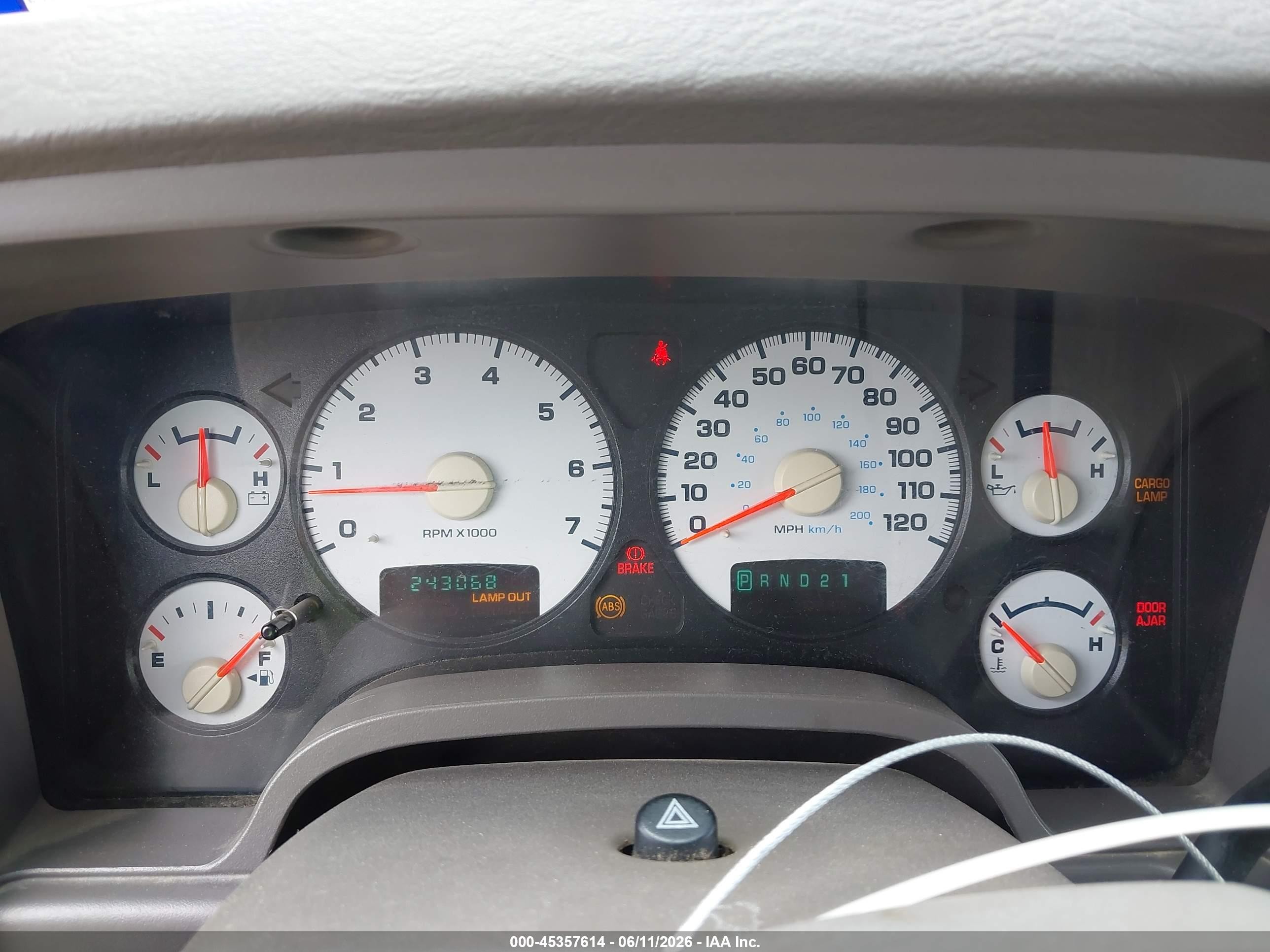 2004 Dodge Ram 1500 Slt/laramie Silver vin: 1D7HA18D14S543290