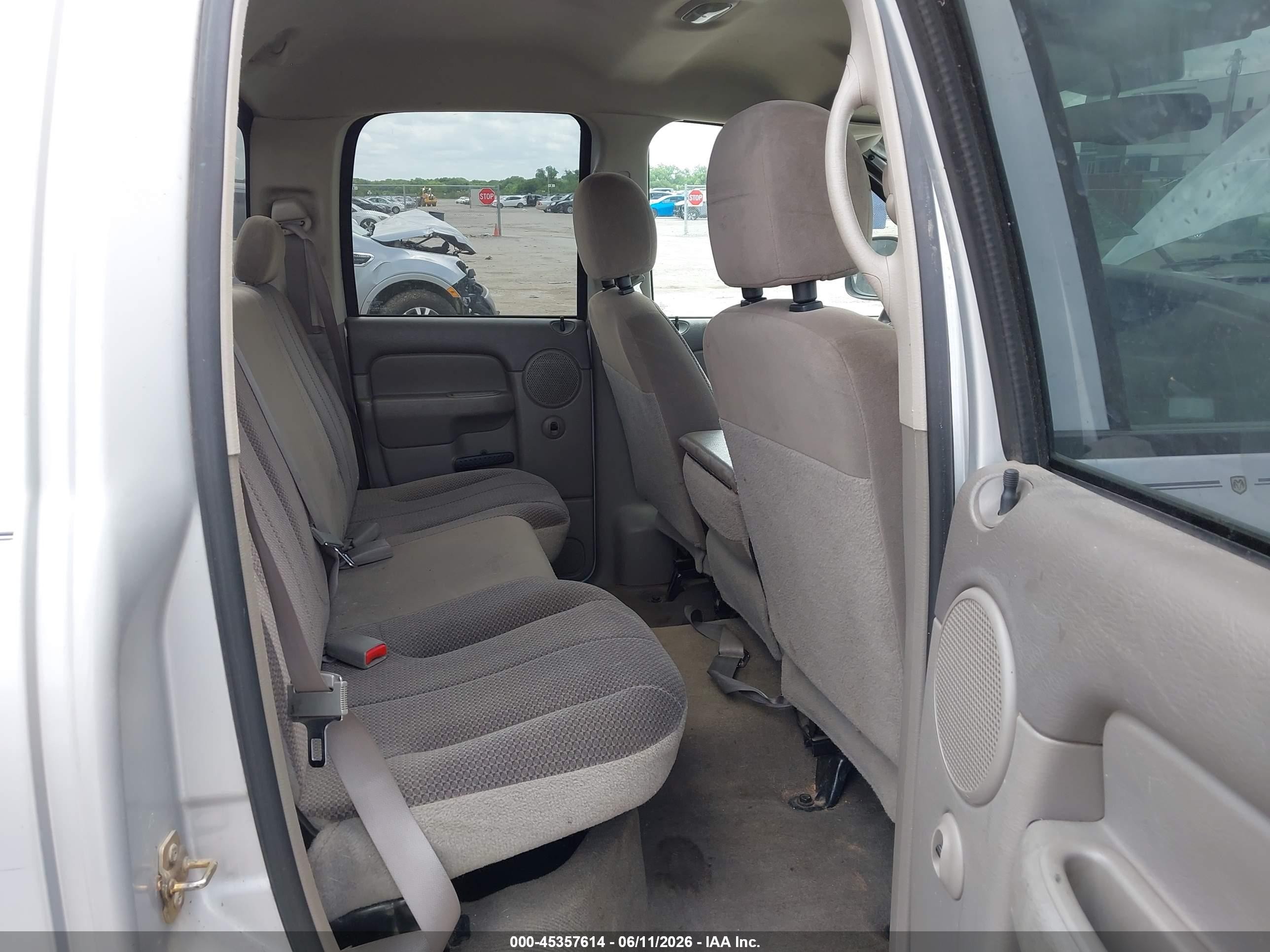 2004 Dodge Ram 1500 Slt/laramie Silver vin: 1D7HA18D14S543290