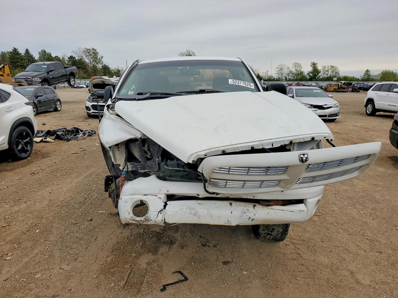 2005 Dodge Ram 1500 St/slt White vin: 1D7HA18D15J598443