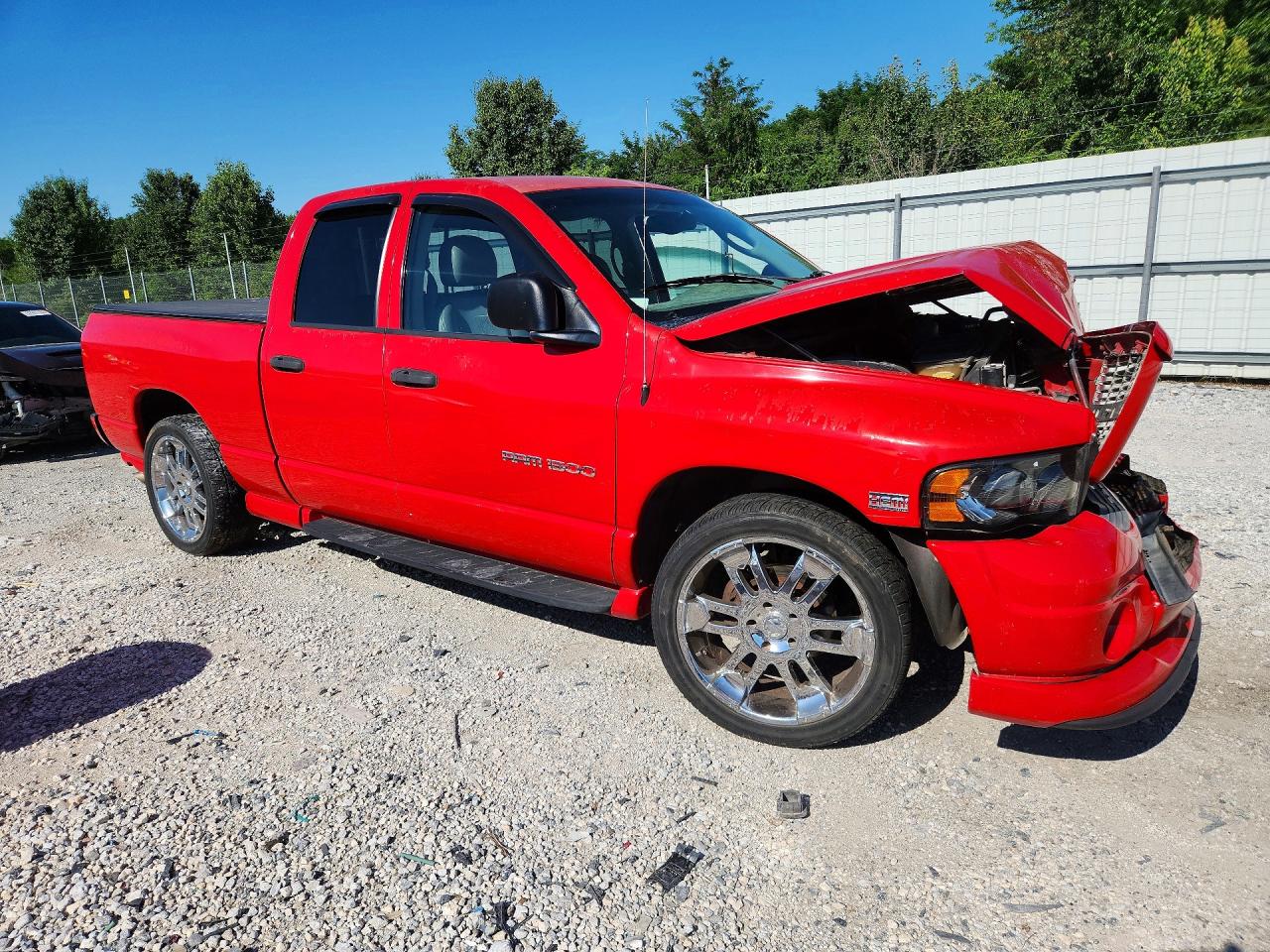 2003 Dodge Ram 1500 St Red vin: 1D7HA18D23S377151