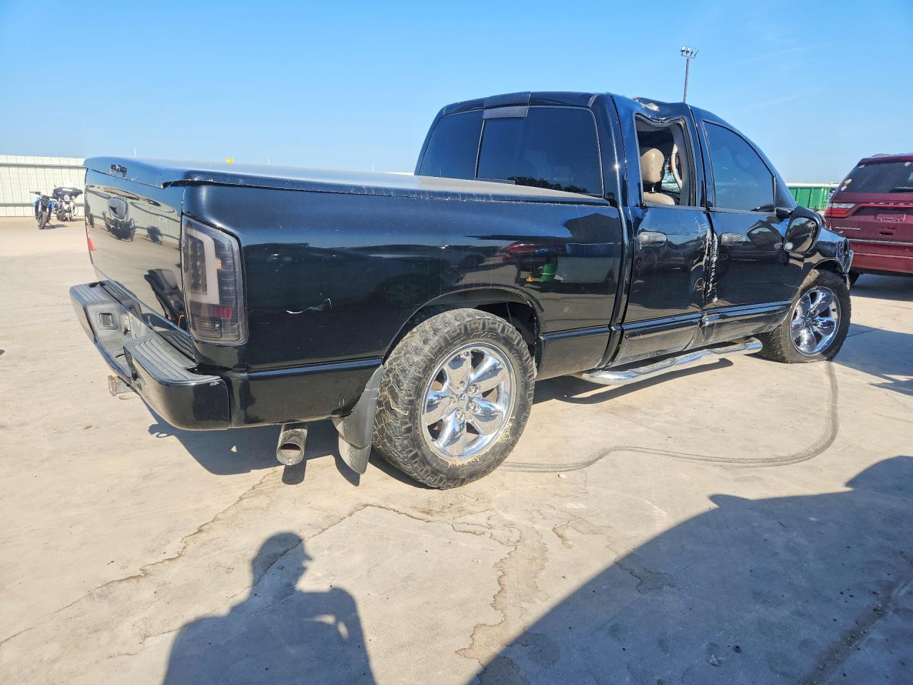 2004 Dodge Ram 1500 Черный vin: 1D7HA18D24J151084