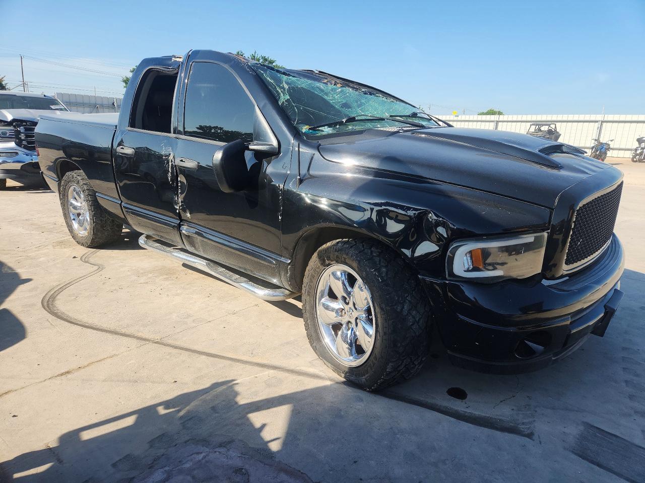 2004 Dodge Ram 1500 Черный vin: 1D7HA18D24J151084