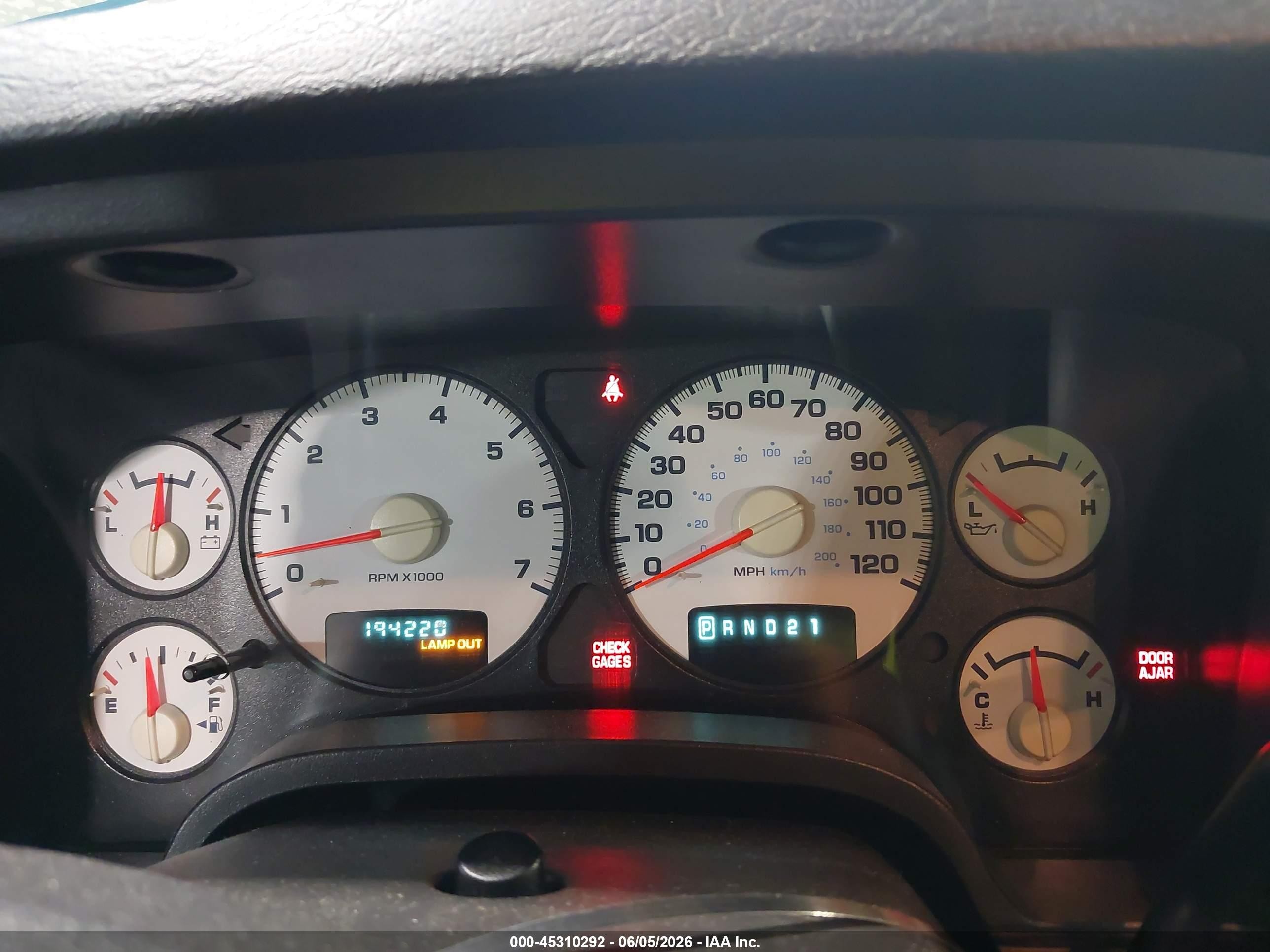 2004 Dodge Ram 1500 Slt/laramie White vin: 1D7HA18D24J200820