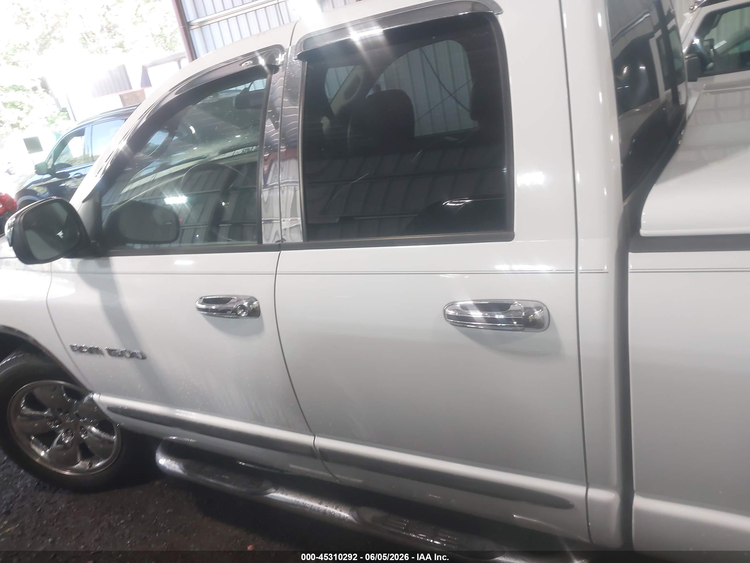 2004 Dodge Ram 1500 Slt/laramie White vin: 1D7HA18D24J200820