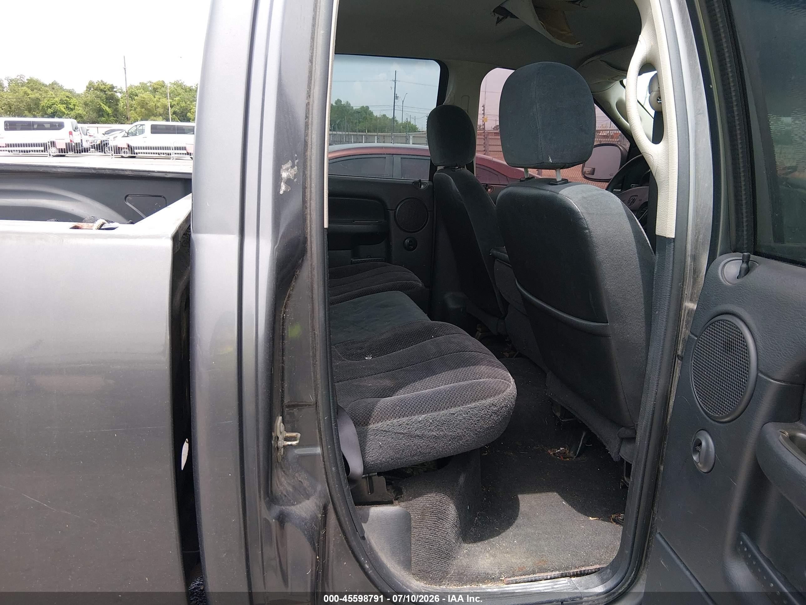 2004 Dodge Ram 1500 Slt/laramie Gray vin: 1D7HA18D24S529026