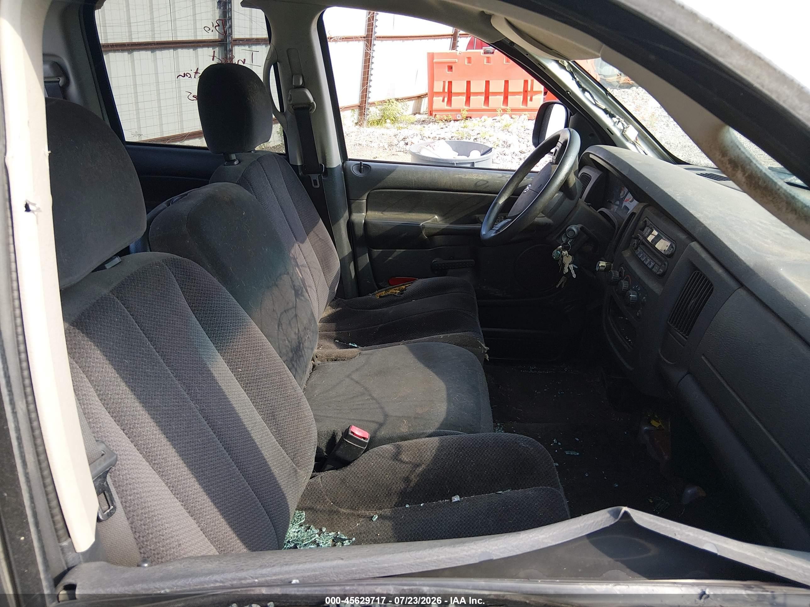 2004 Dodge Ram 1500 Slt/laramie Silver vin: 1D7HA18D24S650140