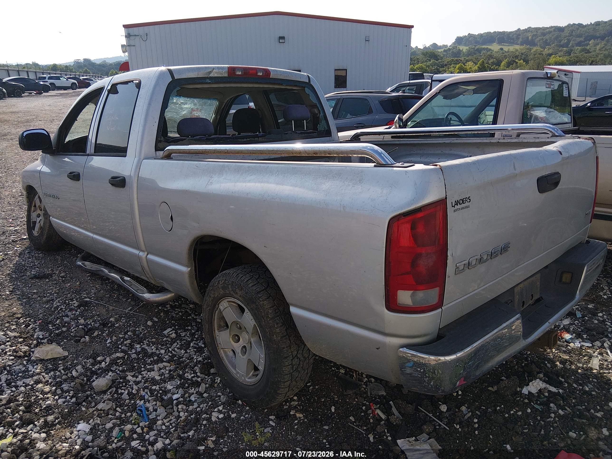 2004 Dodge Ram 1500 Slt/laramie Silver vin: 1D7HA18D24S650140