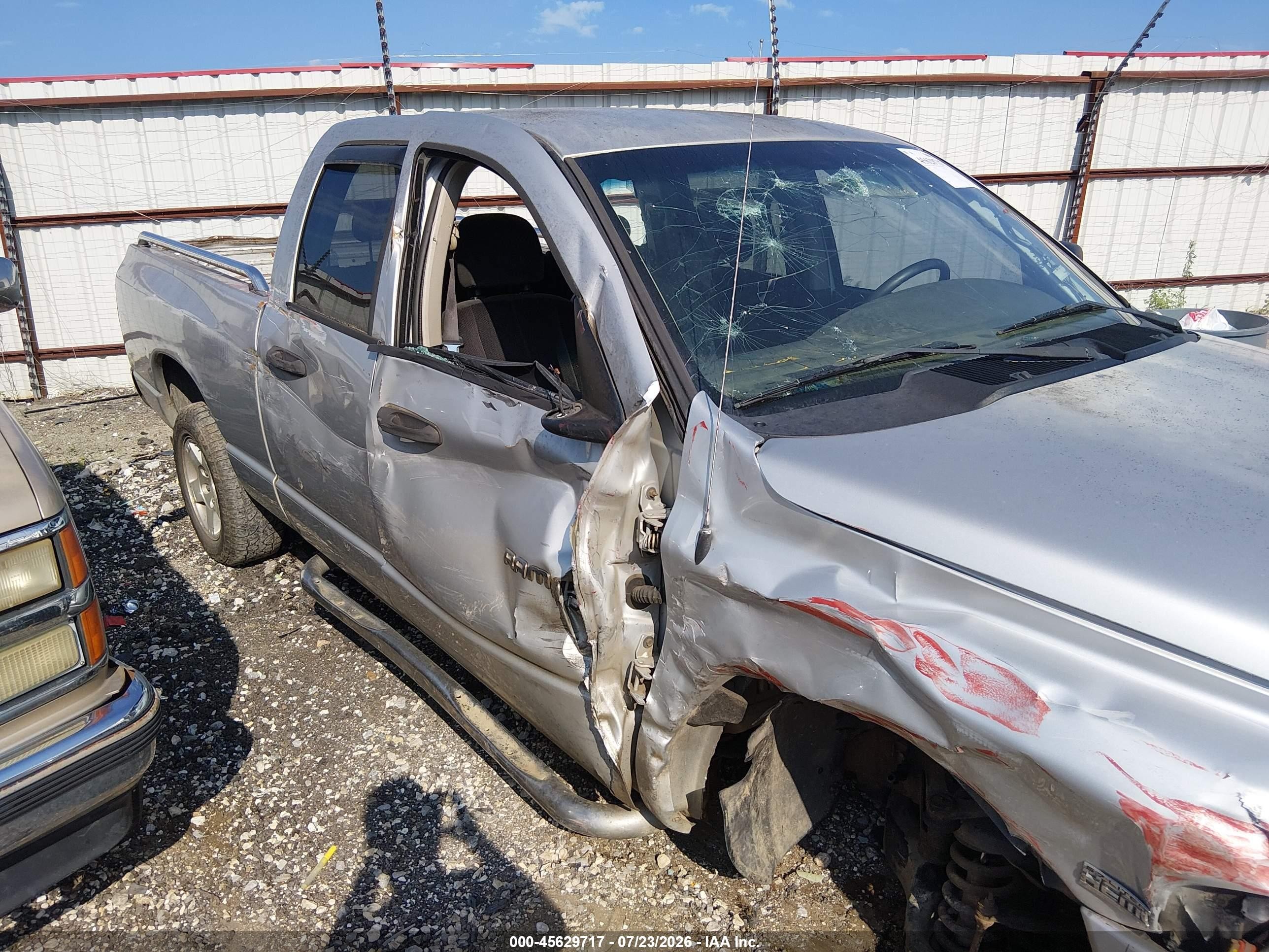 2004 Dodge Ram 1500 Slt/laramie Silver vin: 1D7HA18D24S650140