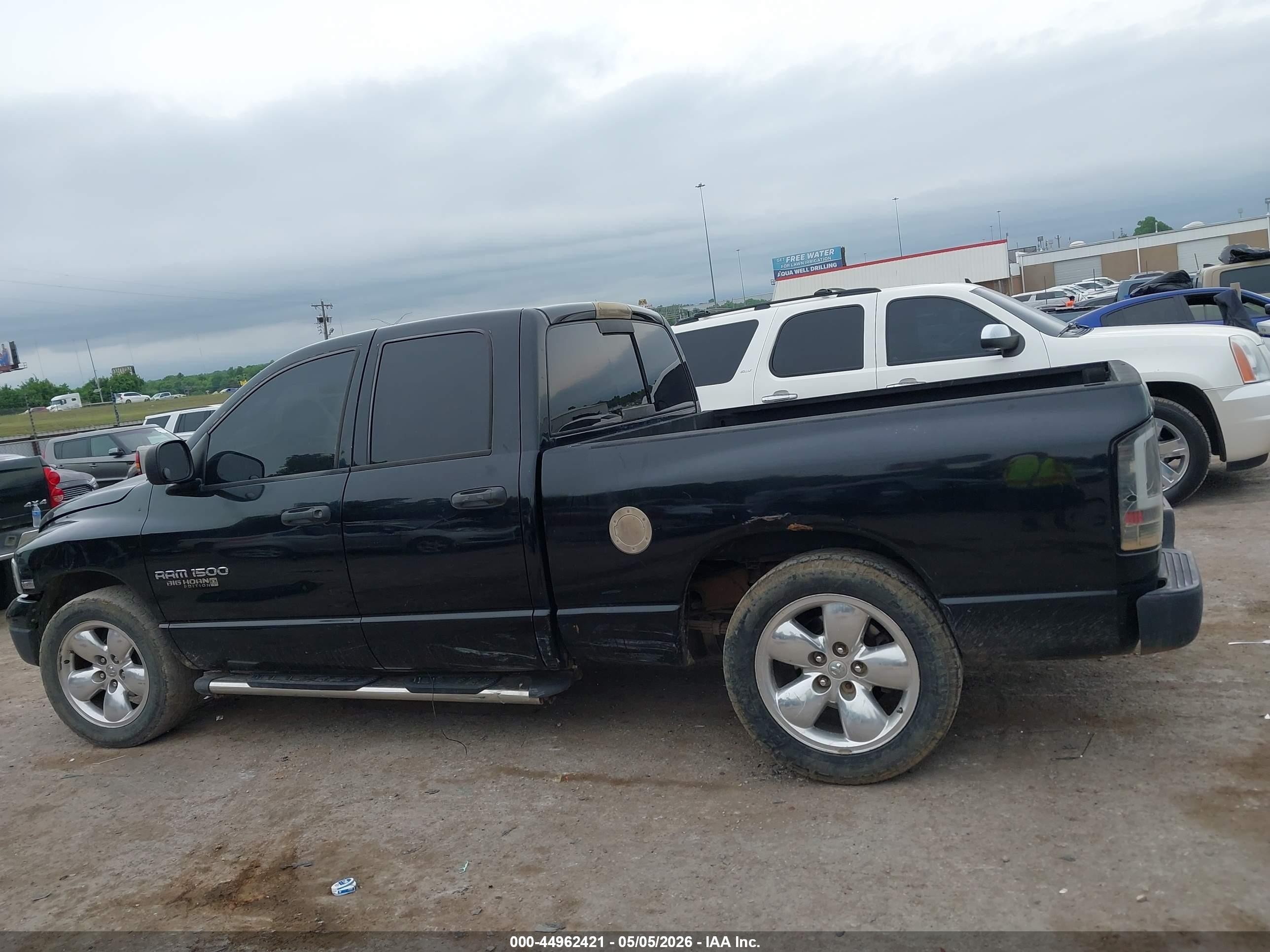 2005 Dodge Ram 1500 Slt/laramie Black vin: 1D7HA18D25S279675
