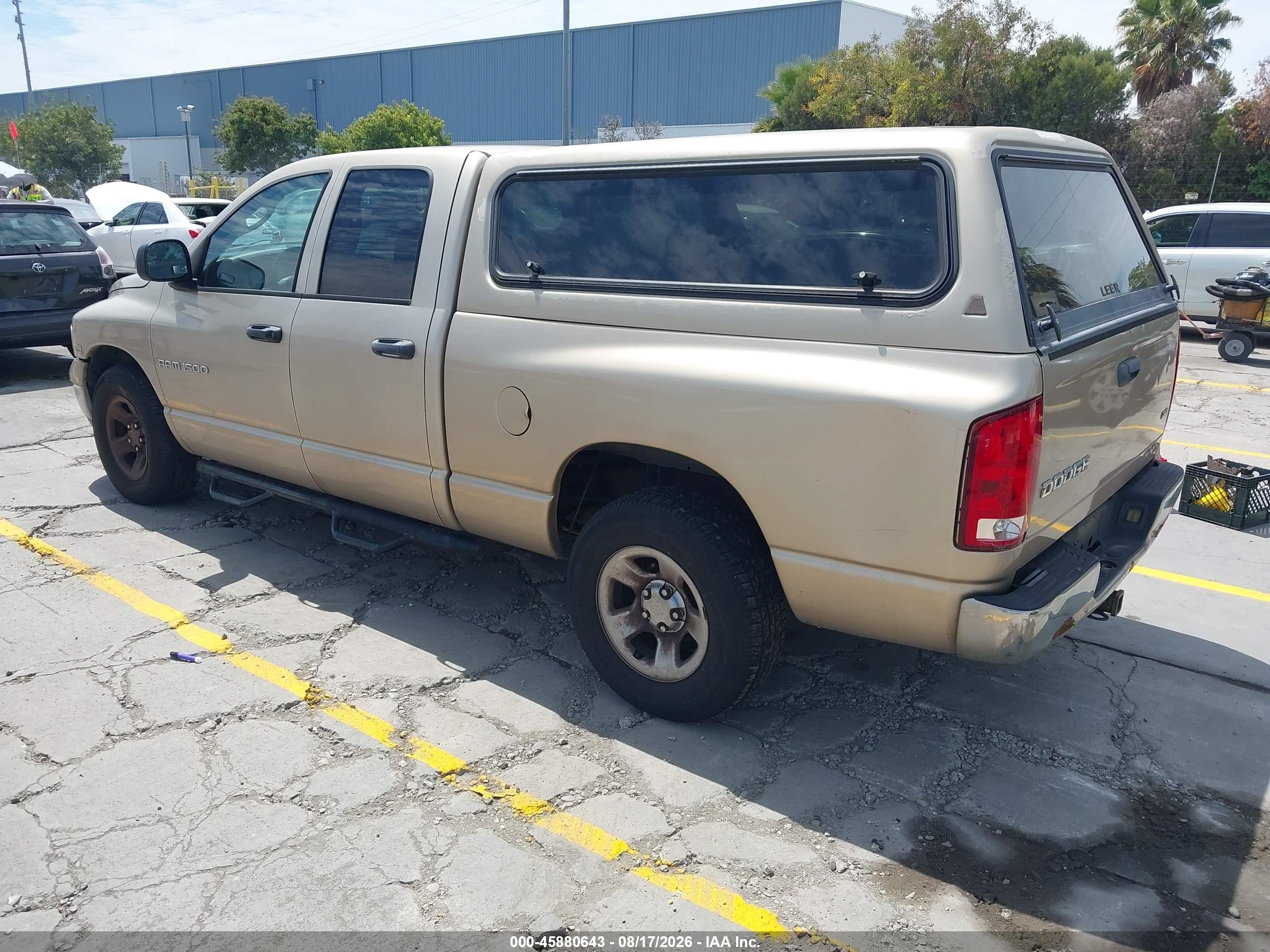 2004 Dodge Ram 1500 Slt/laramie Gold vin: 1D7HA18D34J265918