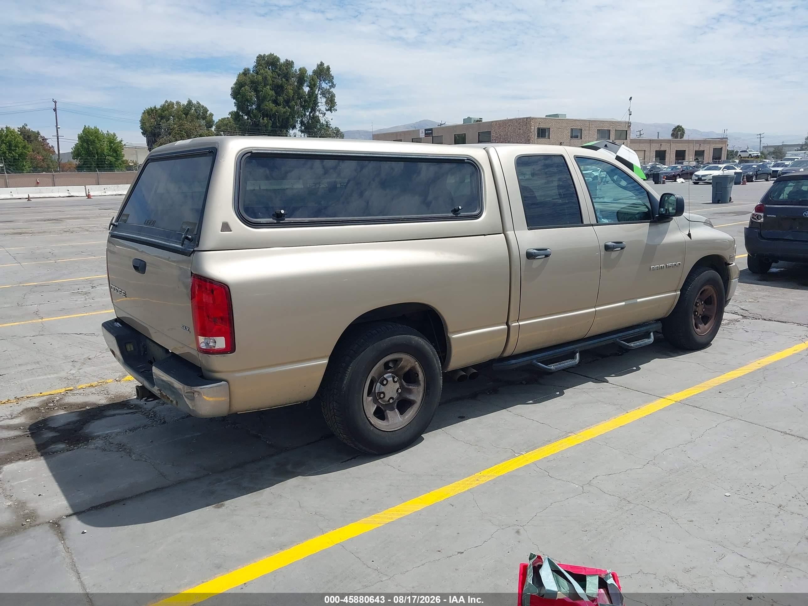 2004 Dodge Ram 1500 Slt/laramie Gold vin: 1D7HA18D34J265918
