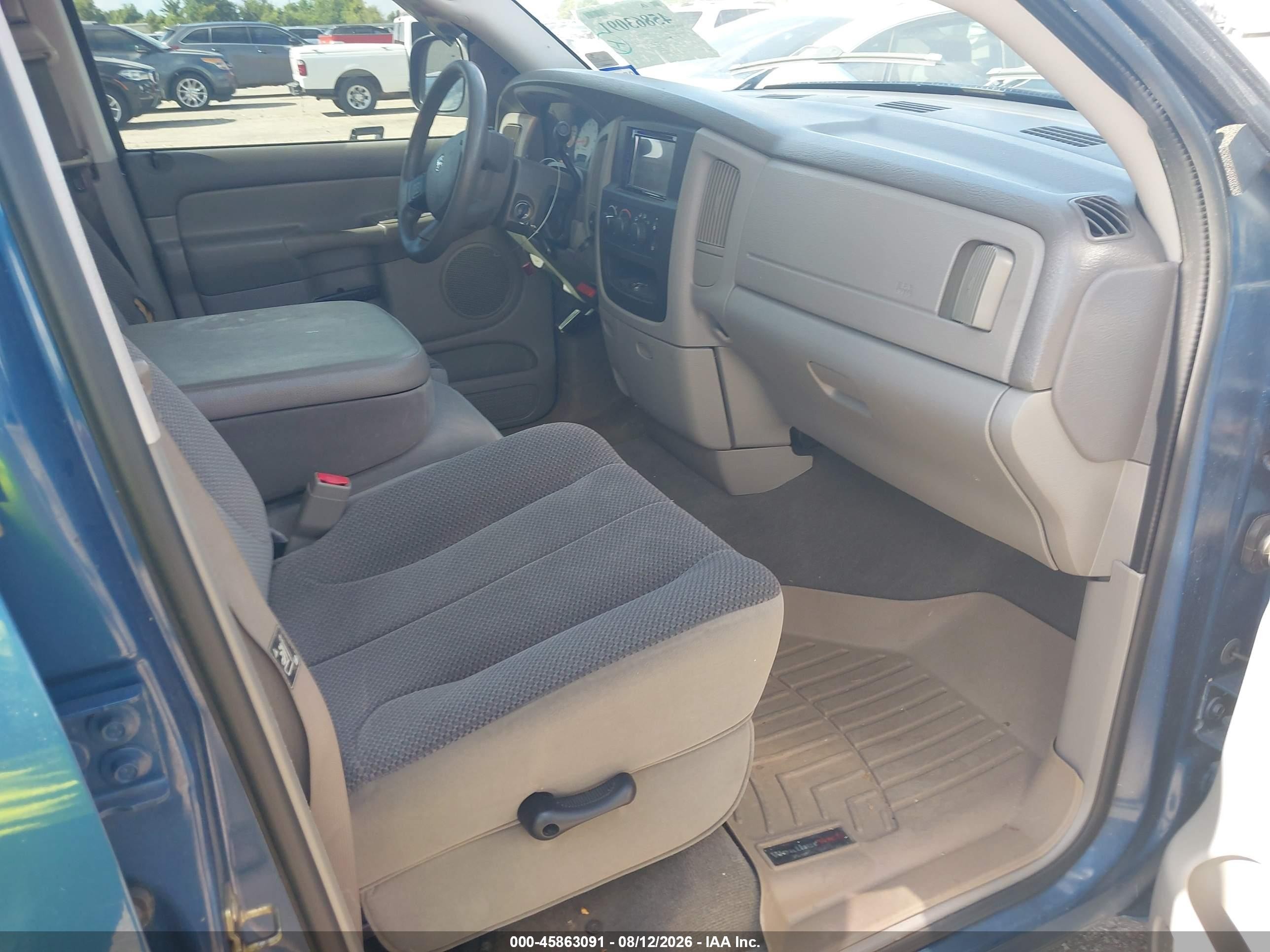 2004 Dodge Ram 1500 Slt/laramie Blue vin: 1D7HA18D34S517063