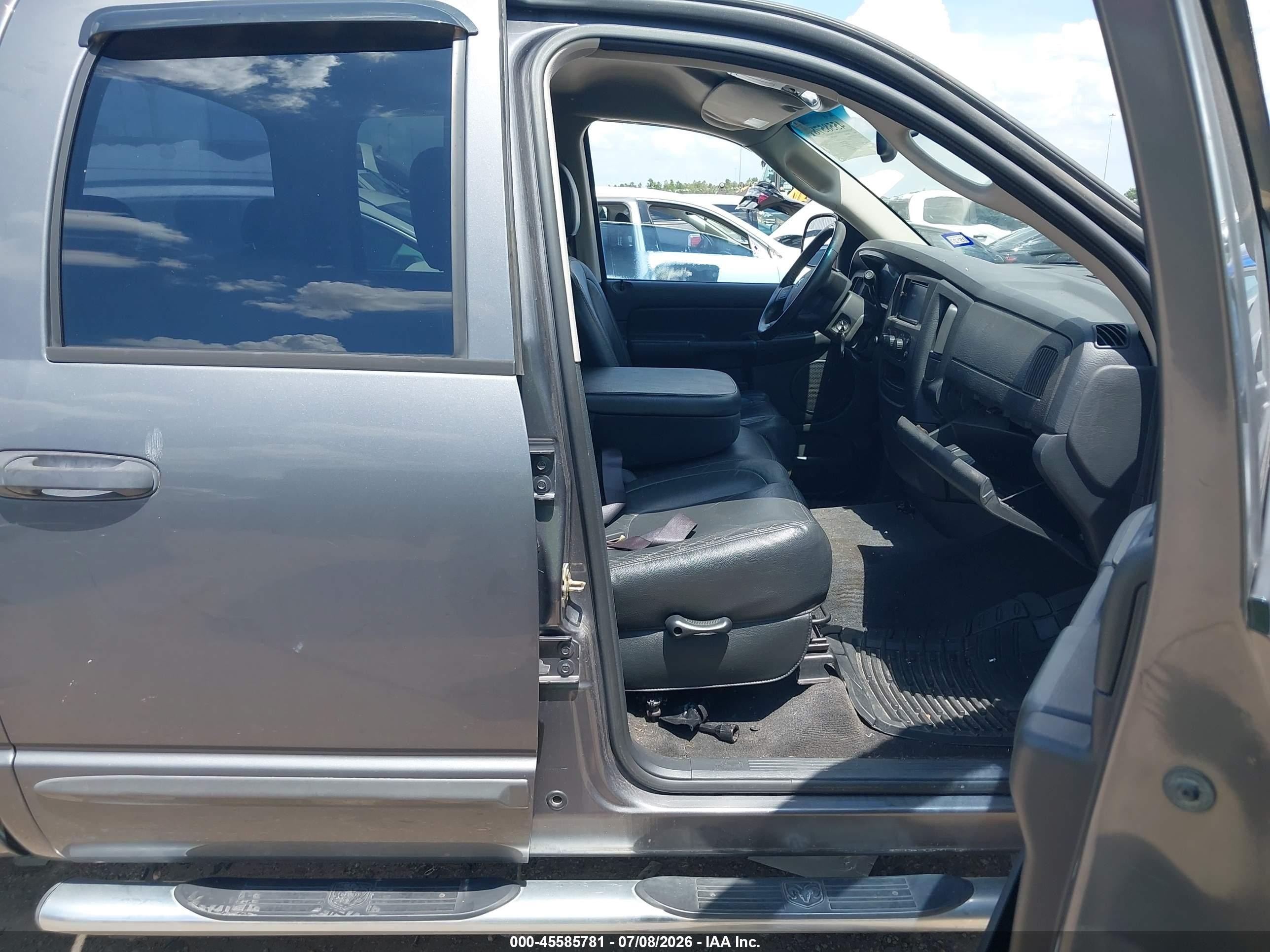 2004 Dodge Ram 1500 Slt/laramie Gray vin: 1D7HA18D34S672891
